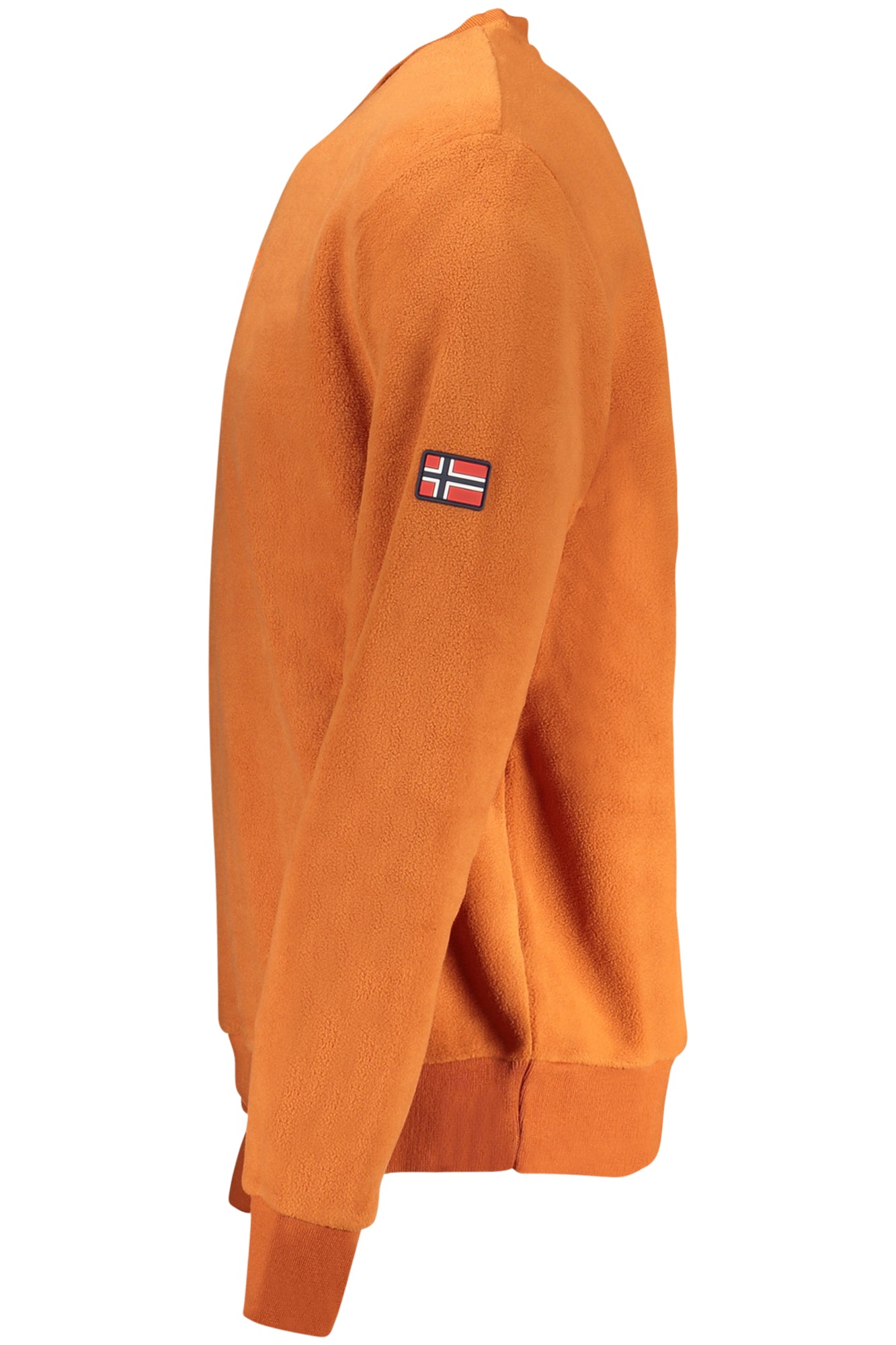 NORWAY 1963 MEN'S BROWN ZIP-UP SWEATSHIRT
