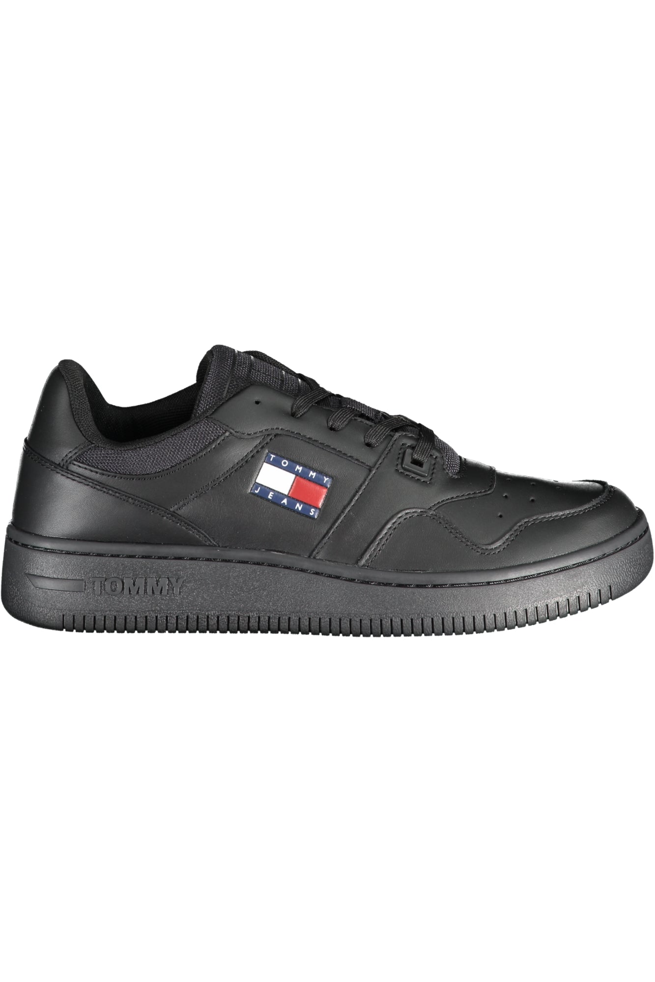 TOMMY HILFIGER BLACK MEN'S SPORTS SHOES