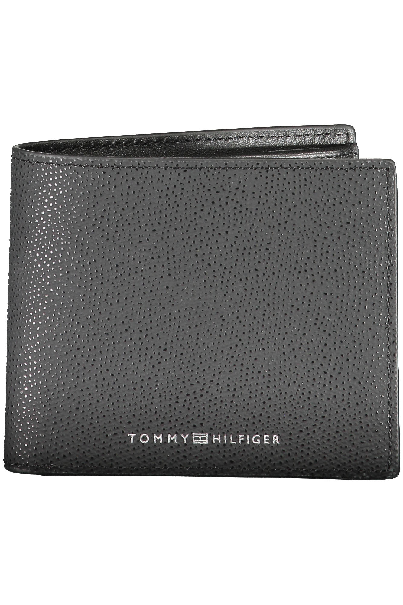 TOMMY HILFIGER BLACK MEN'S WALLET