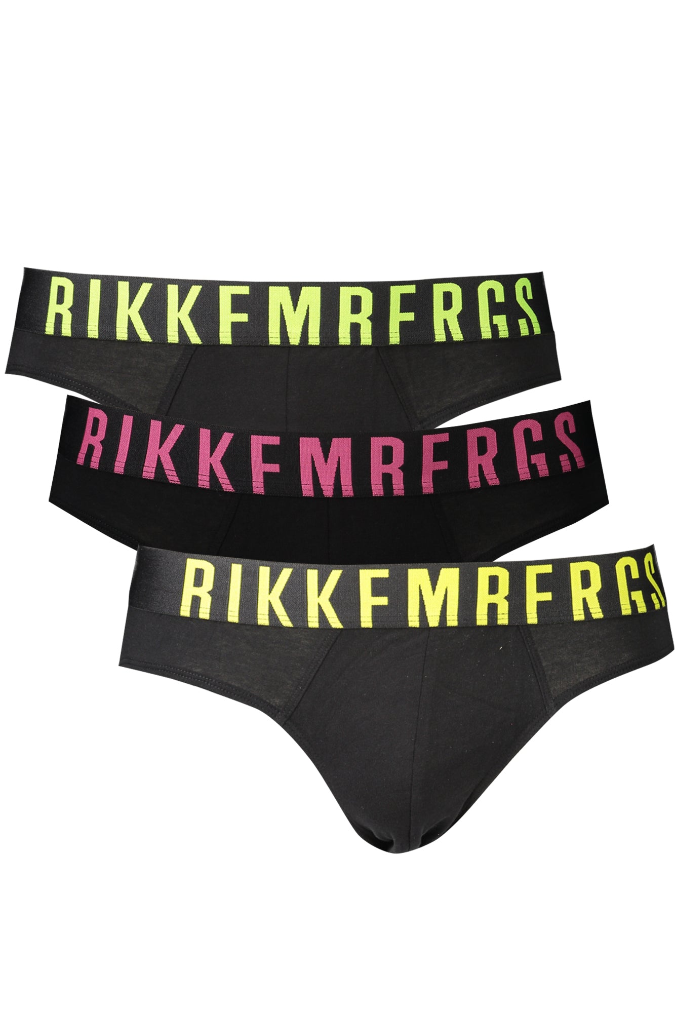 BIKKEMBERGS MEN'S BLACK SLIP