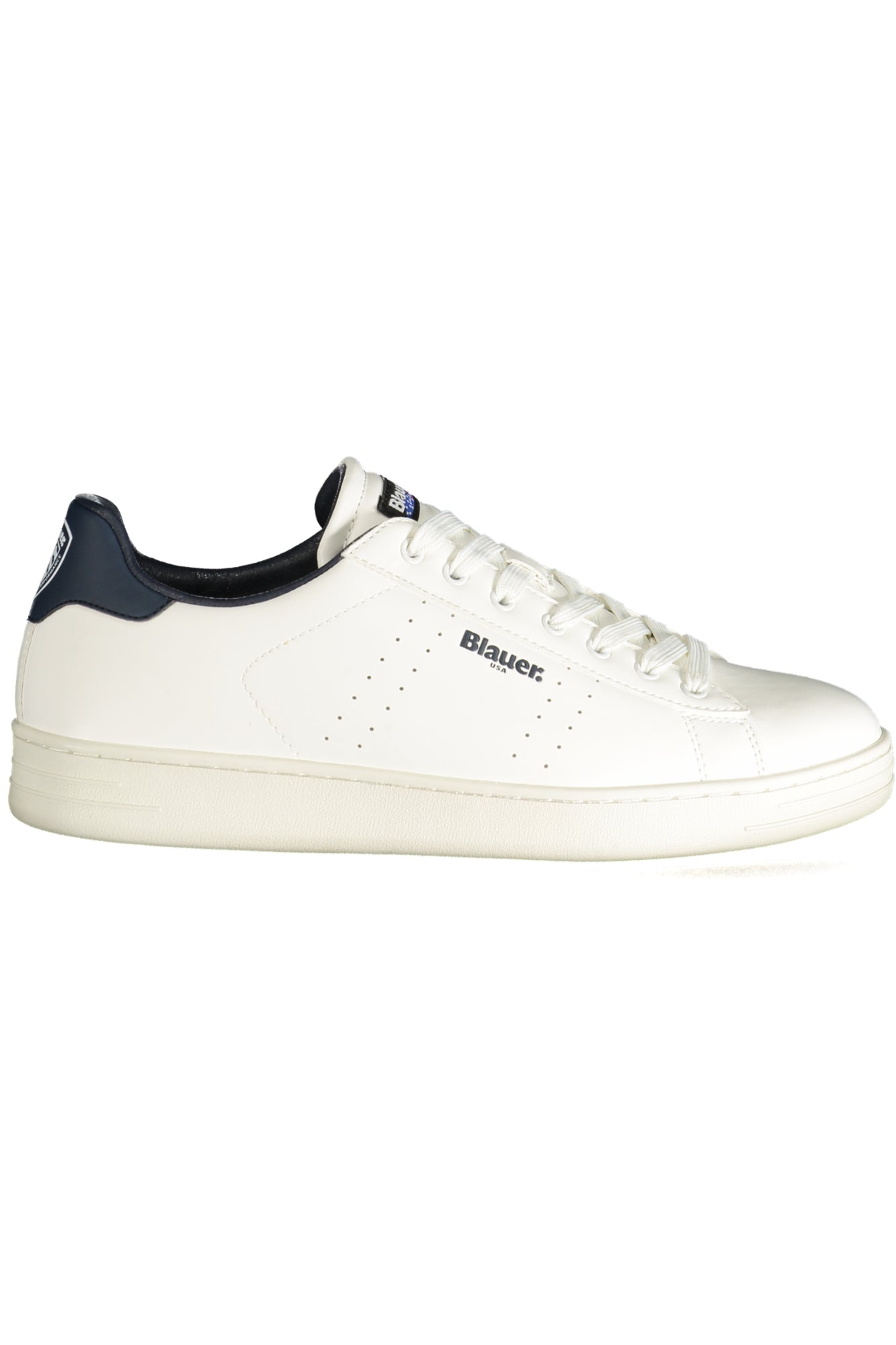 BLAUER WHITE MEN'S SPORTS SHOES