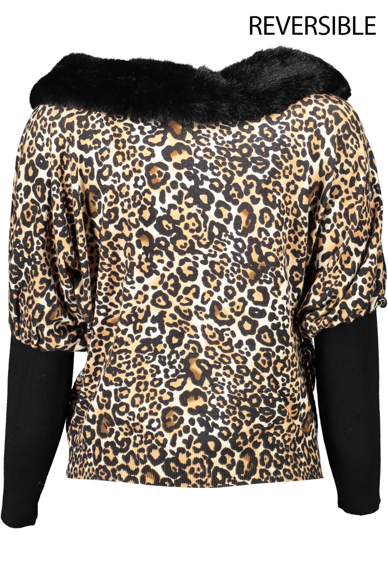 BLUGIRL BLACK WOMAN SWEATER