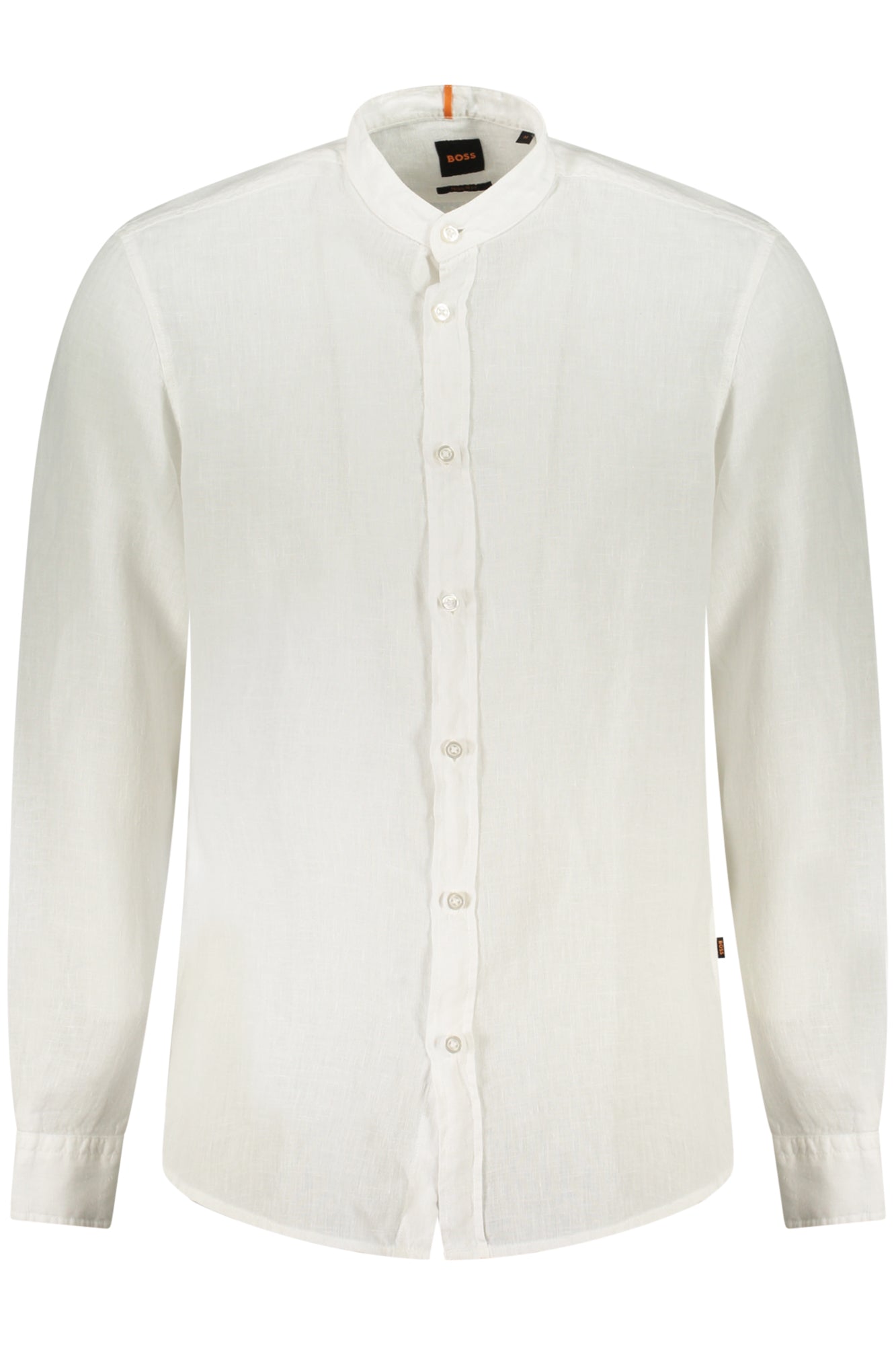 BOSS LONG SLEEVE SHIRT MEN WHITE