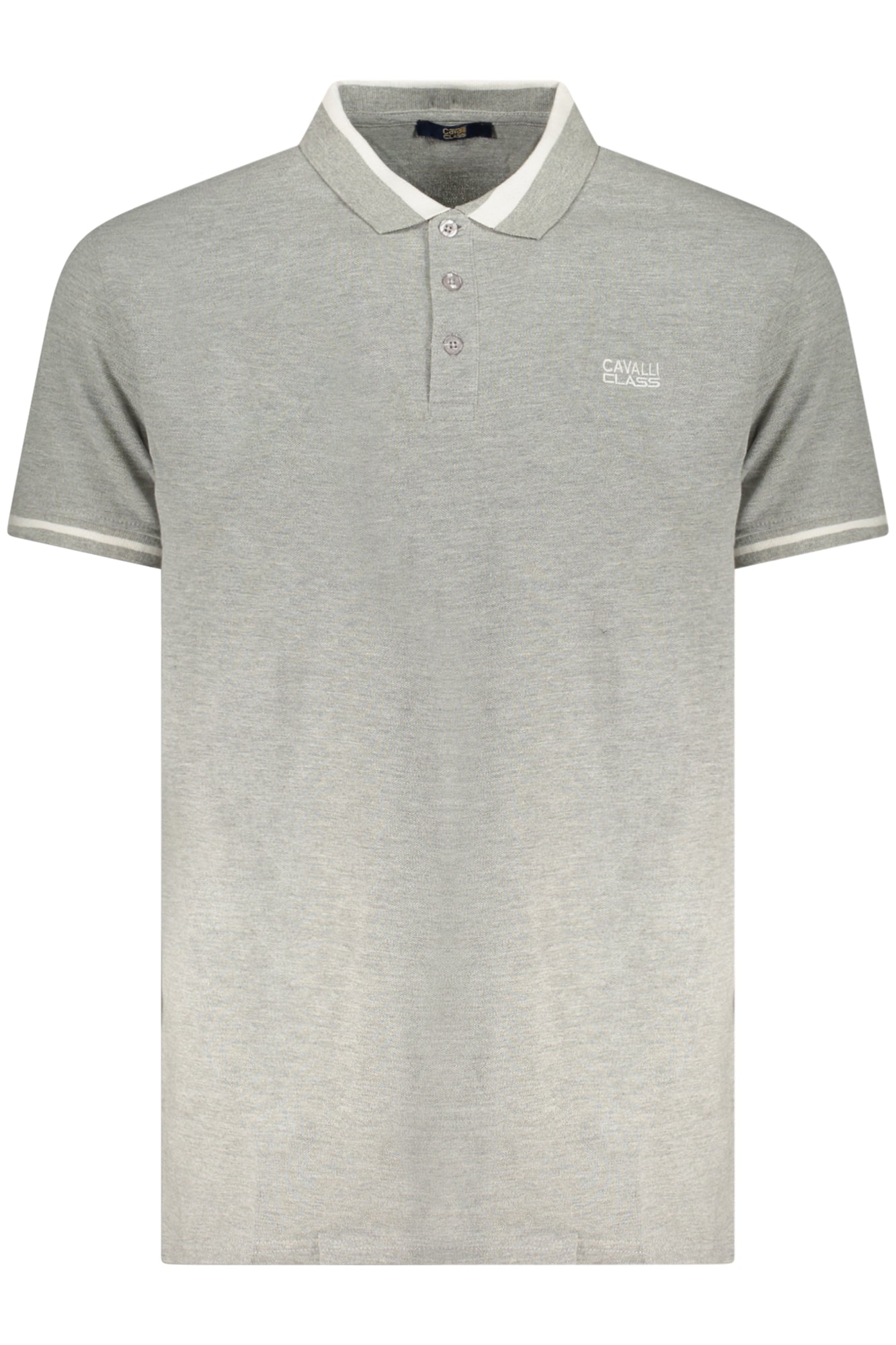 CAVALLI CLASS POLO SHORT SLEEVES MEN GREY