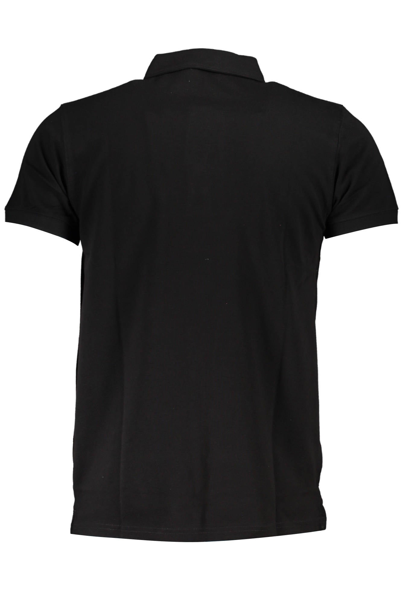 CAVALLI CLASS POLO SHORT SLEEVE MAN BLACK