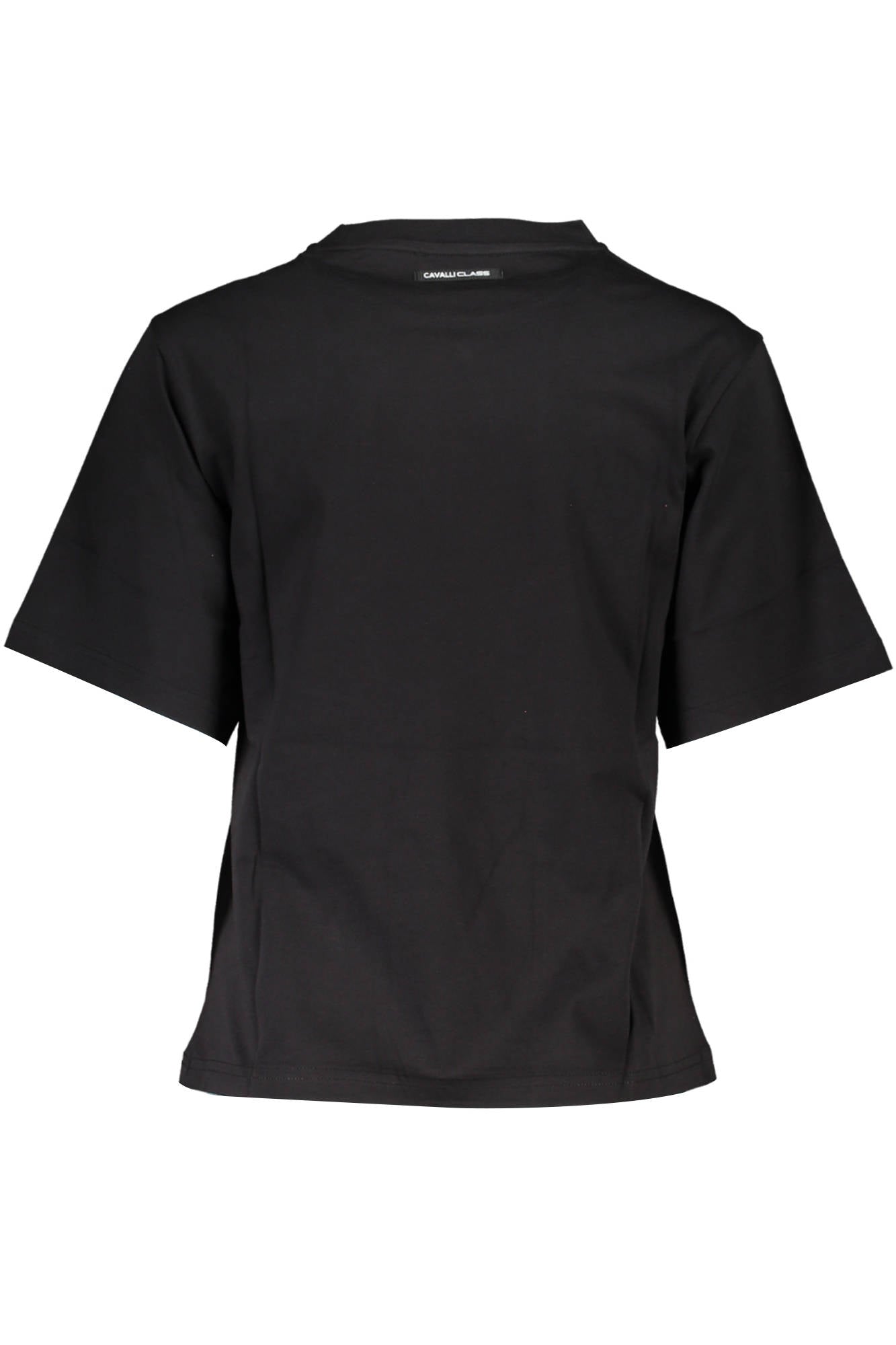 CAVALLI CLASS SHORT SLEEVE T-SHIRT WOMEN BLACK