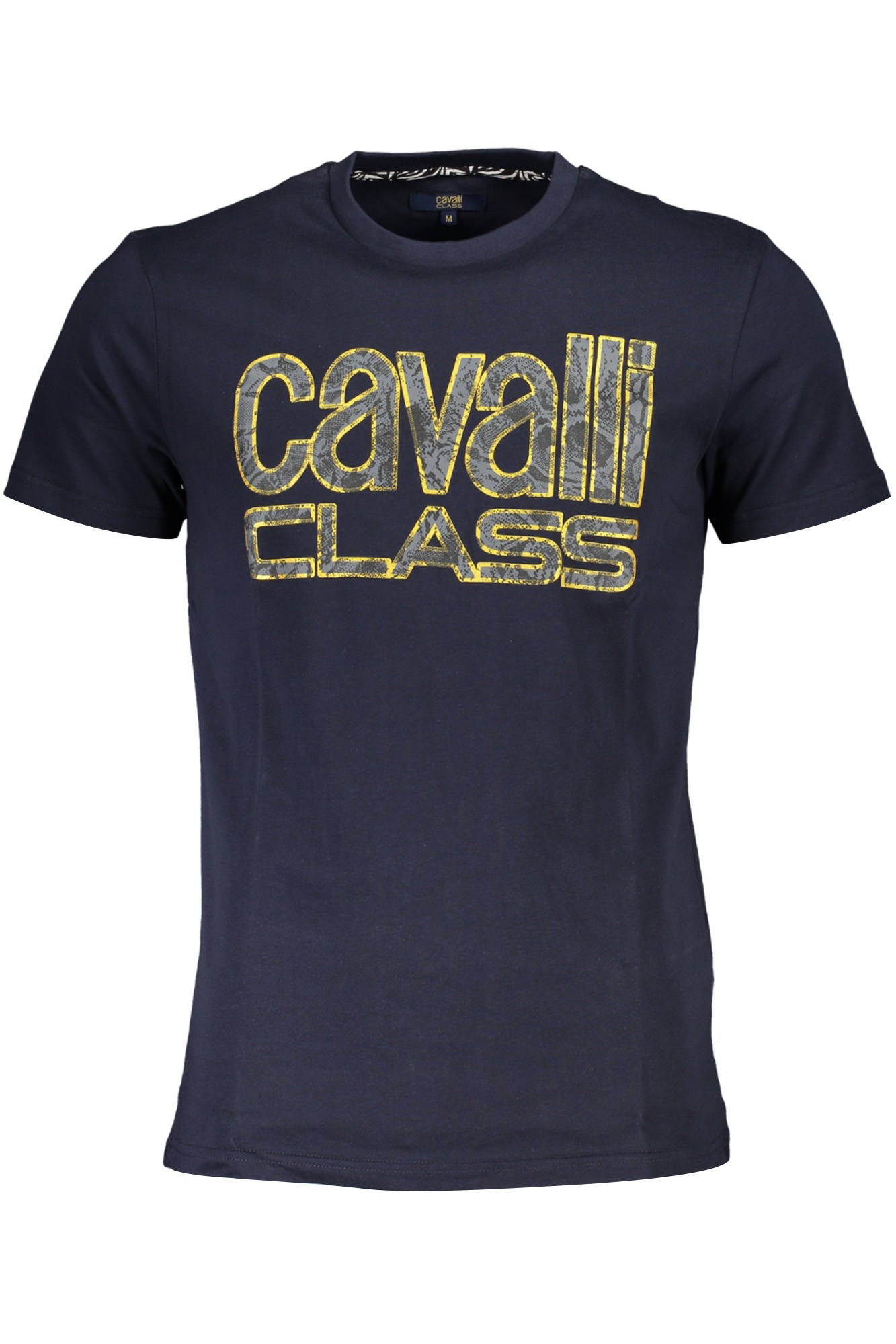 CAVALLI CLASS T-SHIRT SHORT SLEEVE MAN BLUE