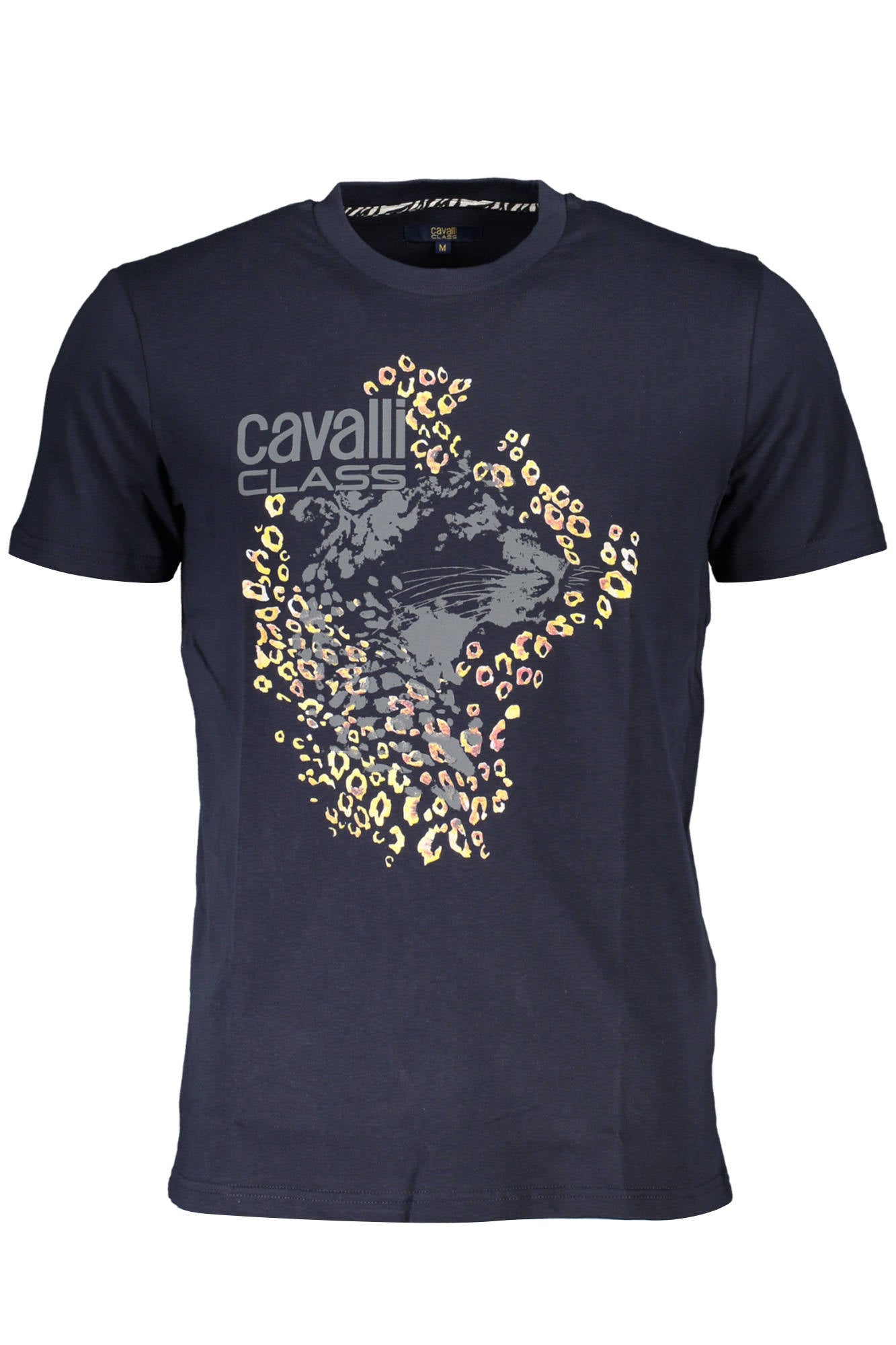 CAVALLI CLASS T-SHIRT SHORT SLEEVE MAN BLUE