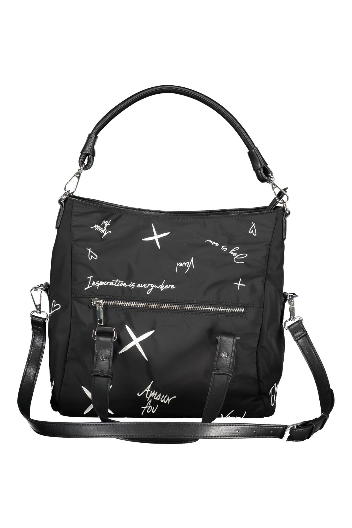 DESIGUAL BLACK WOMEN'S BAG
