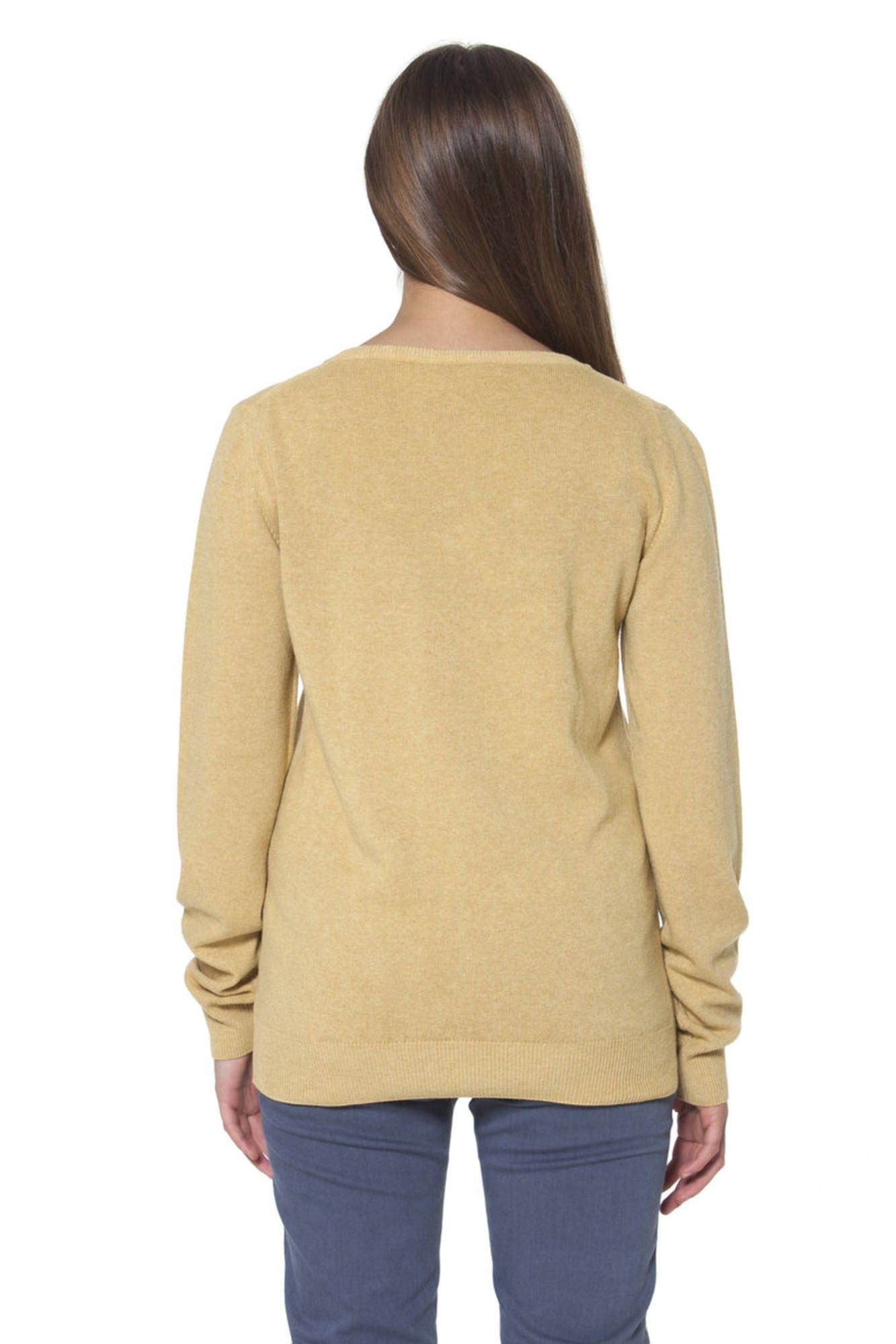 FRED PERRY YELLOW WOMAN CARDIGAN