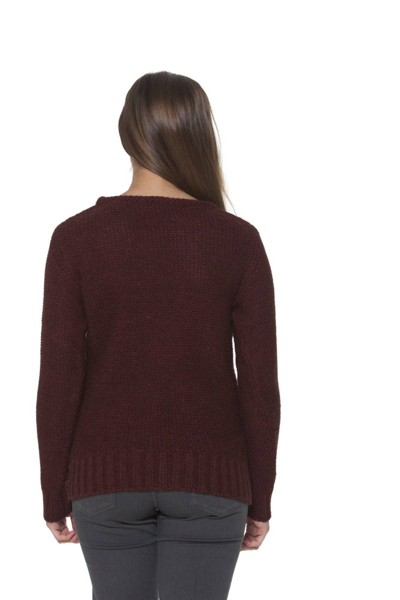 FRED PERRY WOMEN'S RED SWEATER
