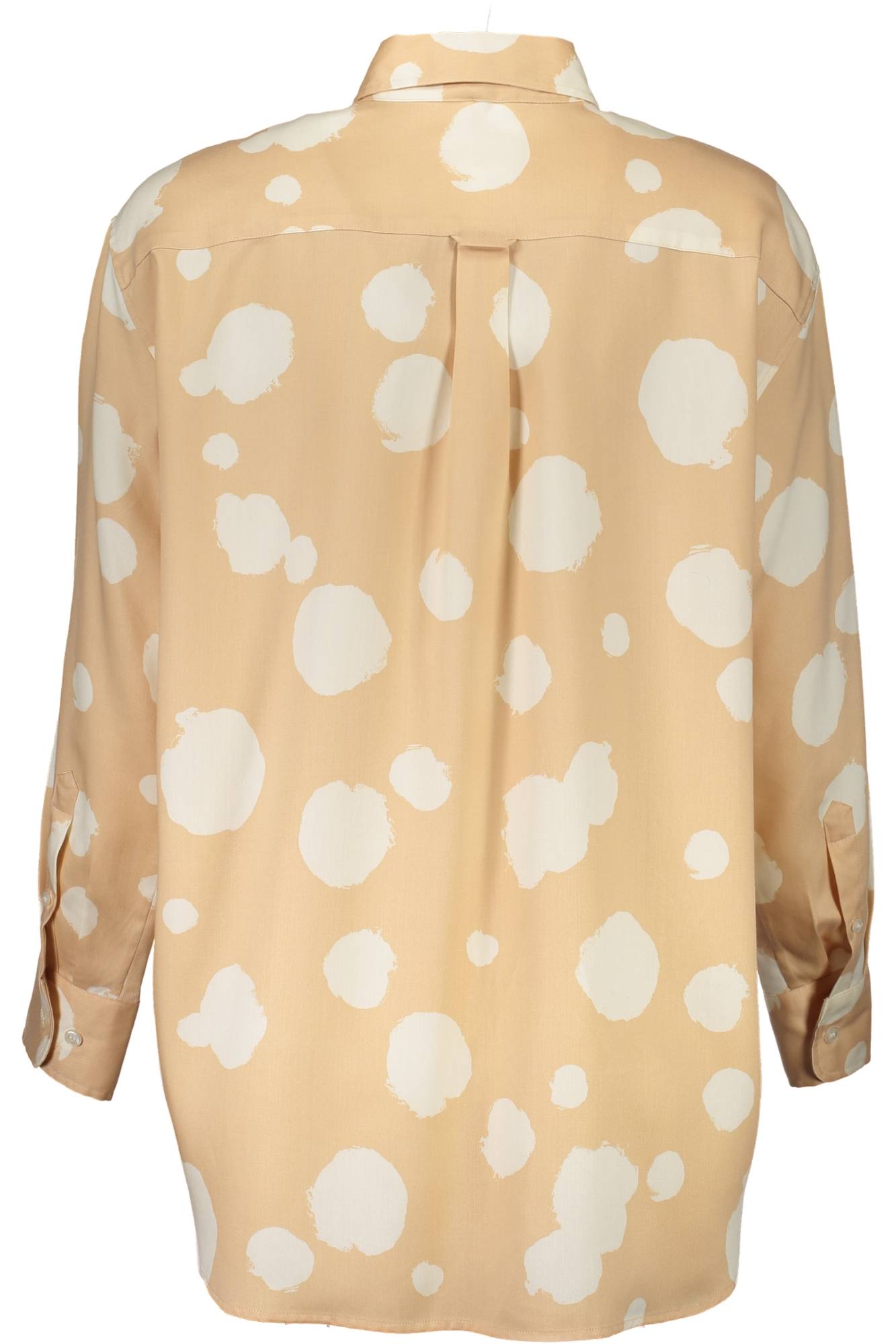 GANT WOMEN'S LONG SLEEVE BEIGE SHIRT