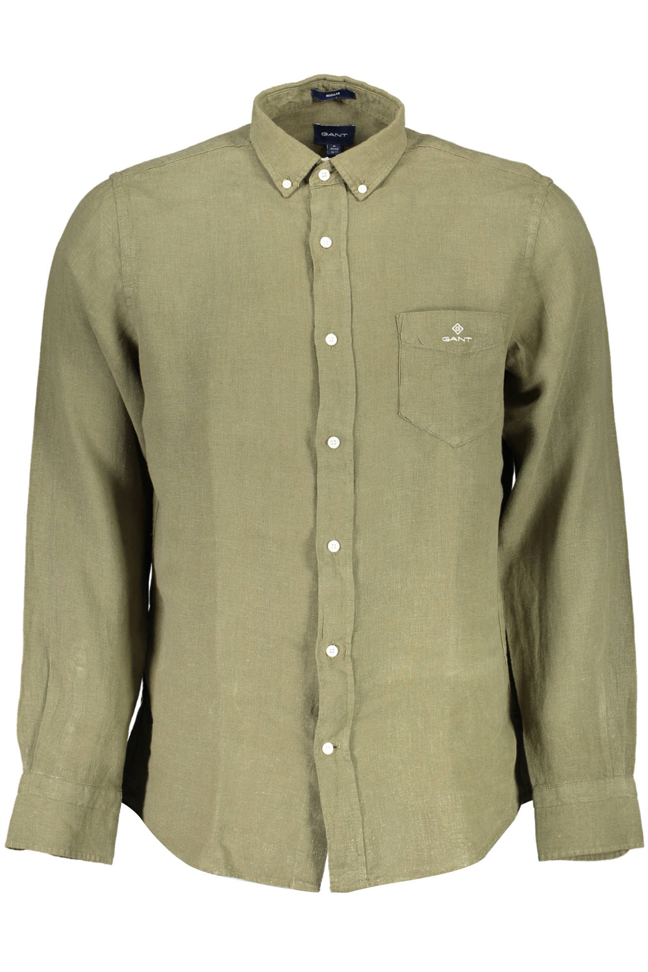 GANT LONG SLEEVE SHIRT MEN GREEN