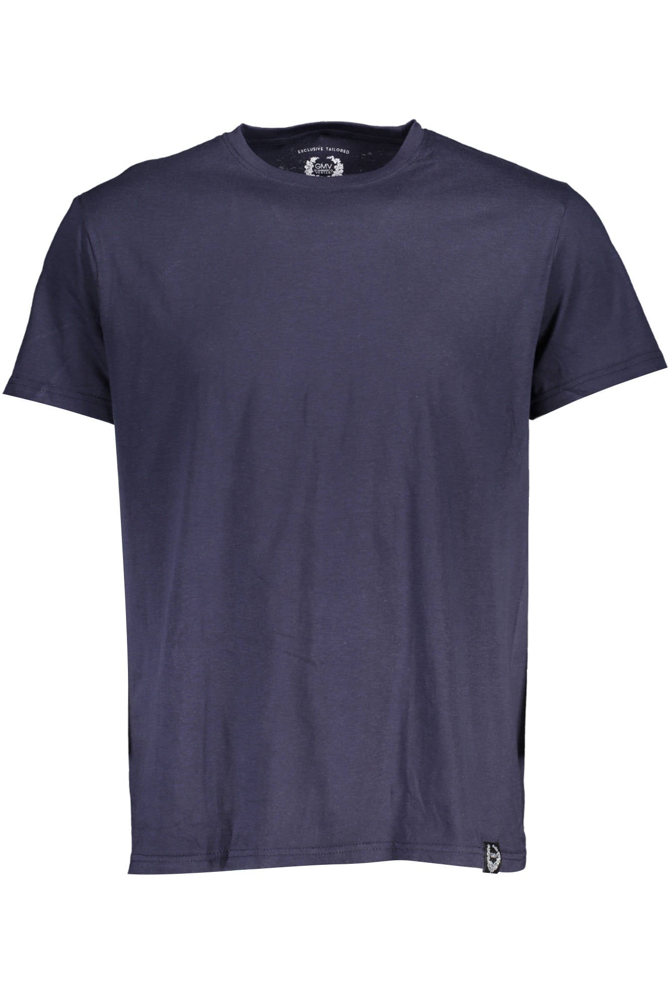 GIAN MARCO VENTURI MEN'S SHORT SLEEVED T-SHIRT BLUE
