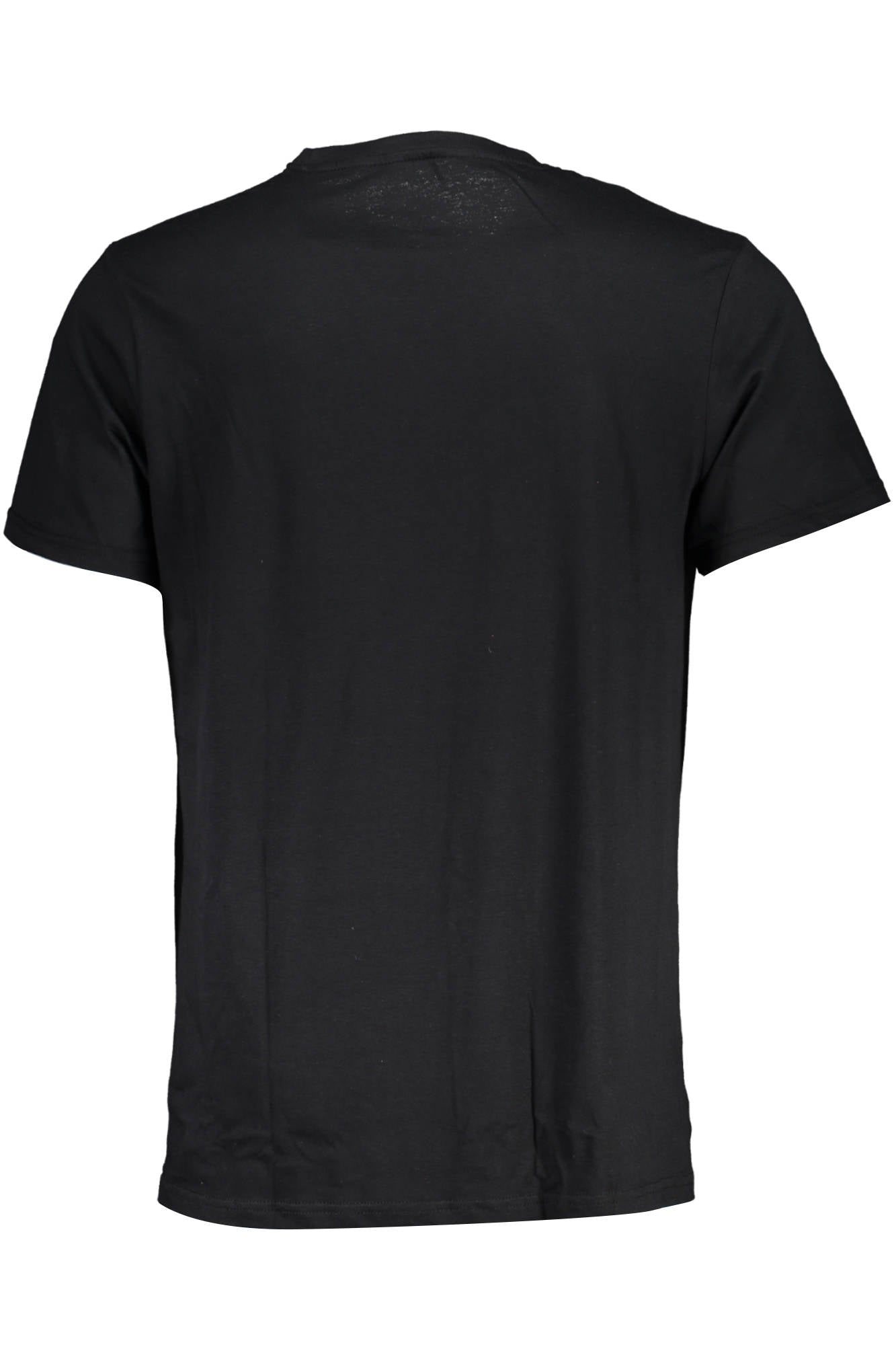 GIAN MARCO VENTURI BLACK MAN SHORT SLEEVE T-SHIRT