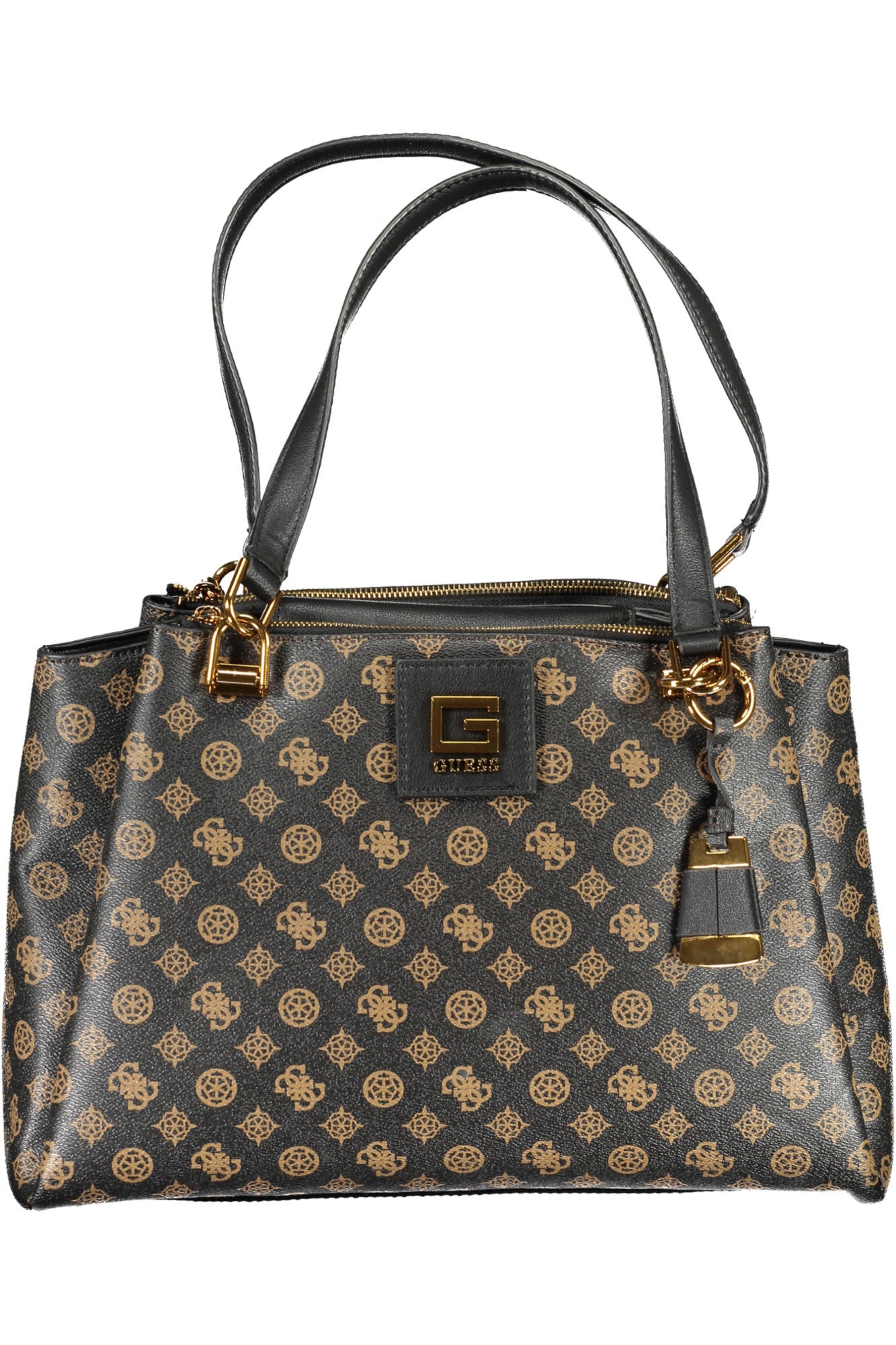 GUESS JEANS WOMEN'S BAG BROWN