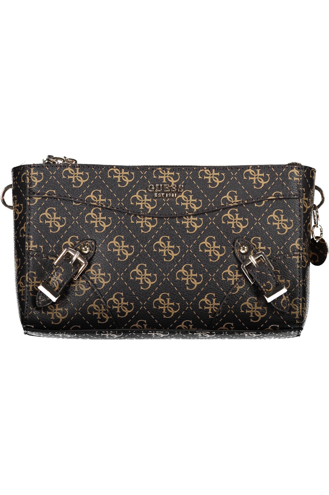 GUESS JEANS WOMEN'S BAG BROWN