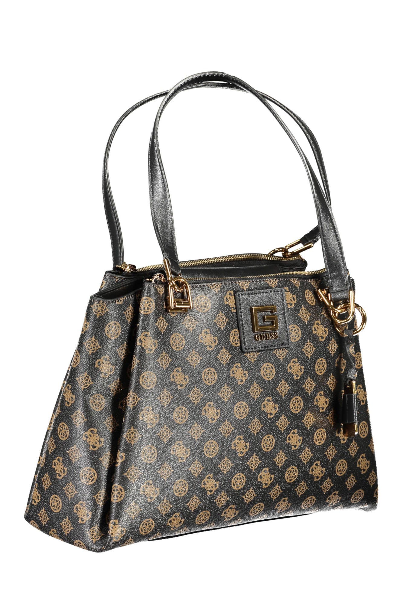 GUESS JEANS WOMEN'S BAG BROWN