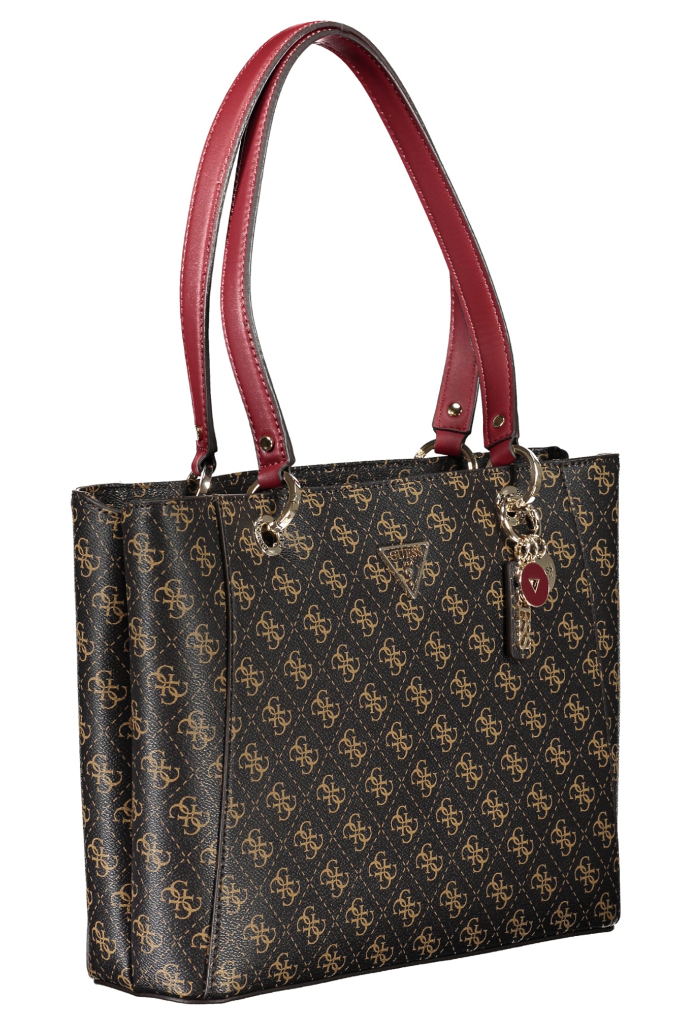 GUESS JEANS BROWN WOMEN'S BAG