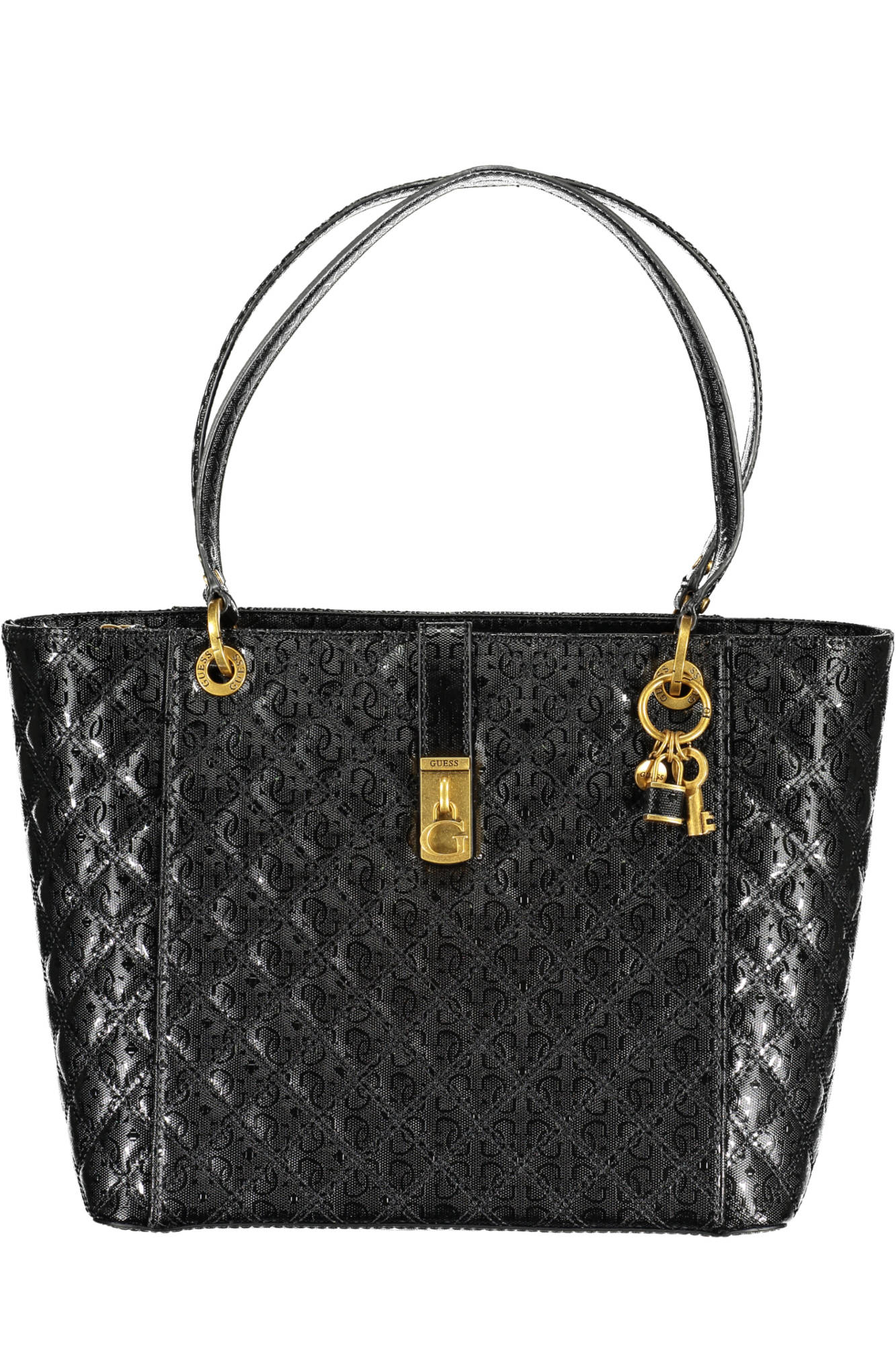 GUESS JEANS BLACK WOMEN'S BAG