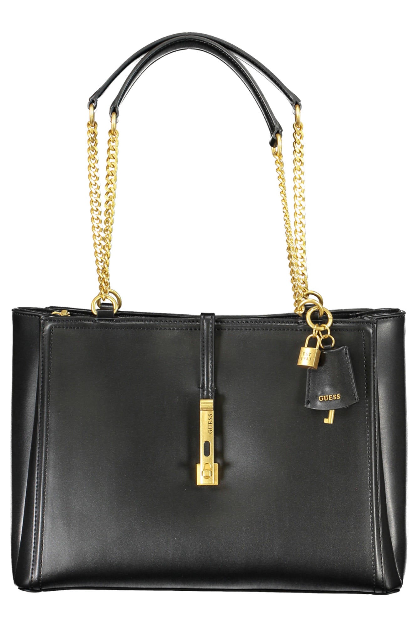 GUESS JEANS BLACK WOMEN'S BAG