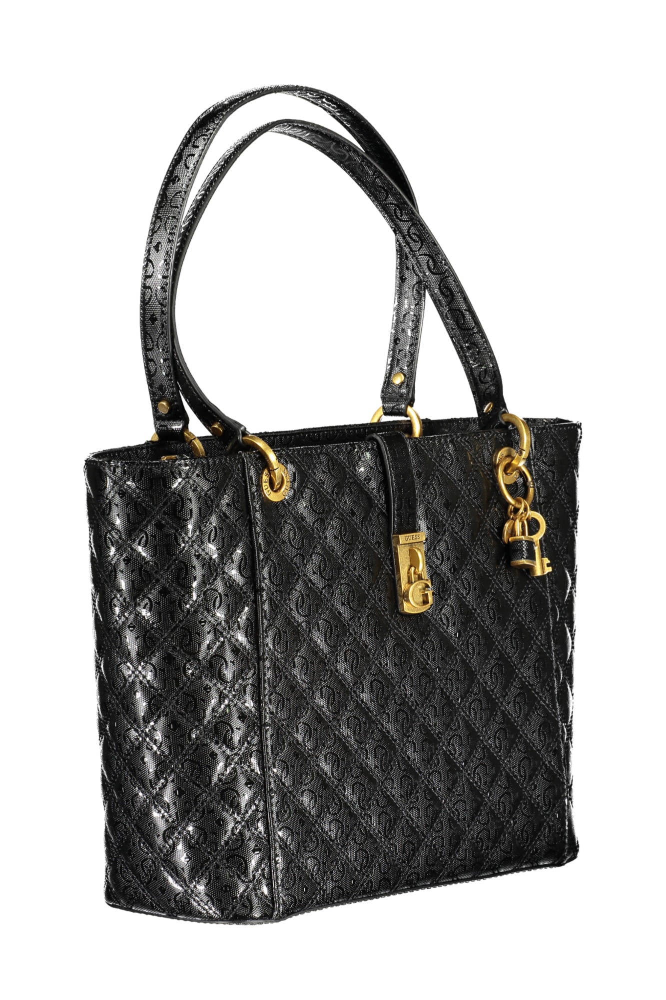 GUESS JEANS BLACK WOMEN'S BAG