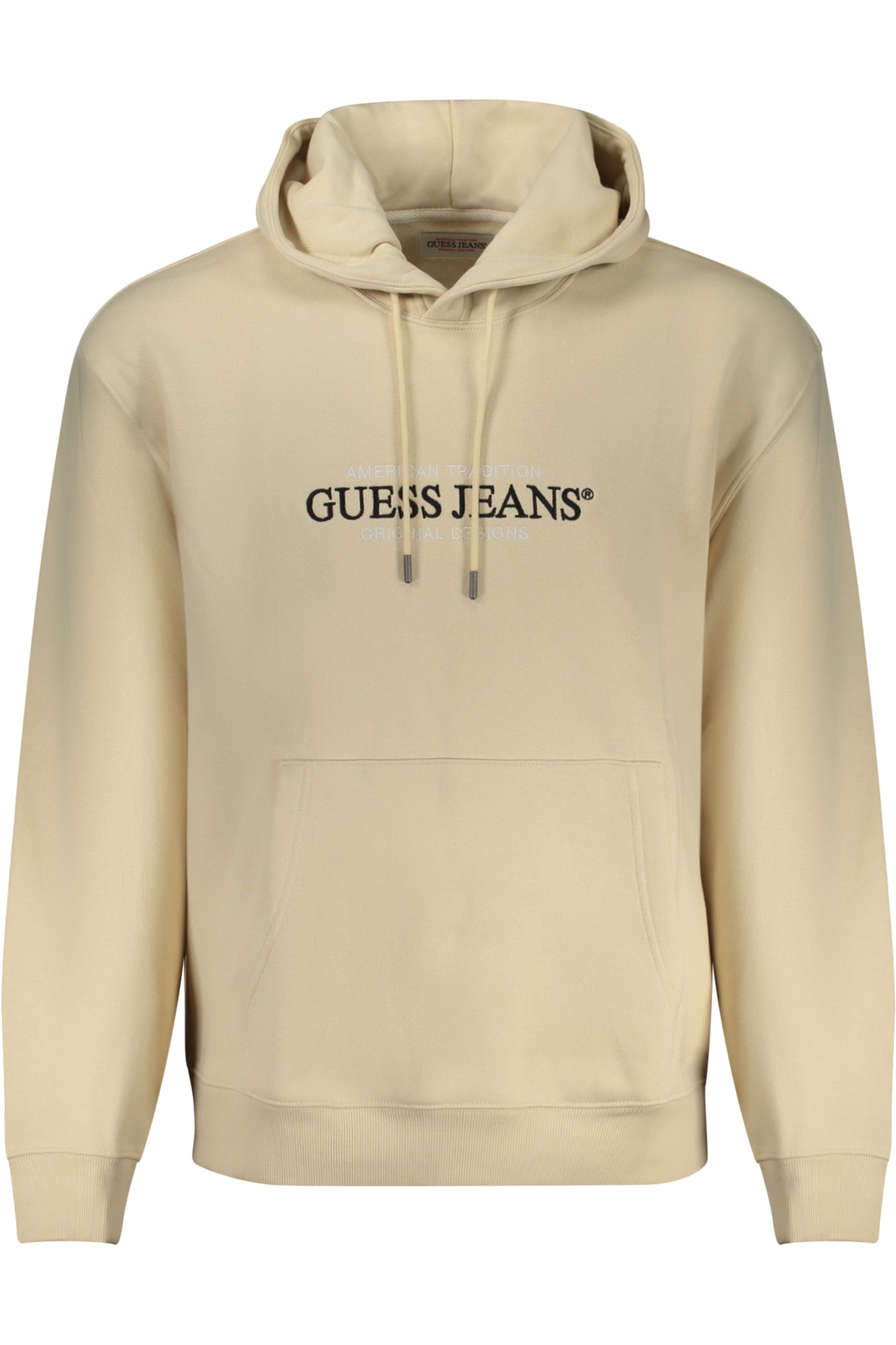 GUESS JEANS SWEATSHIRT WITHOUT ZIP MEN BEIGE