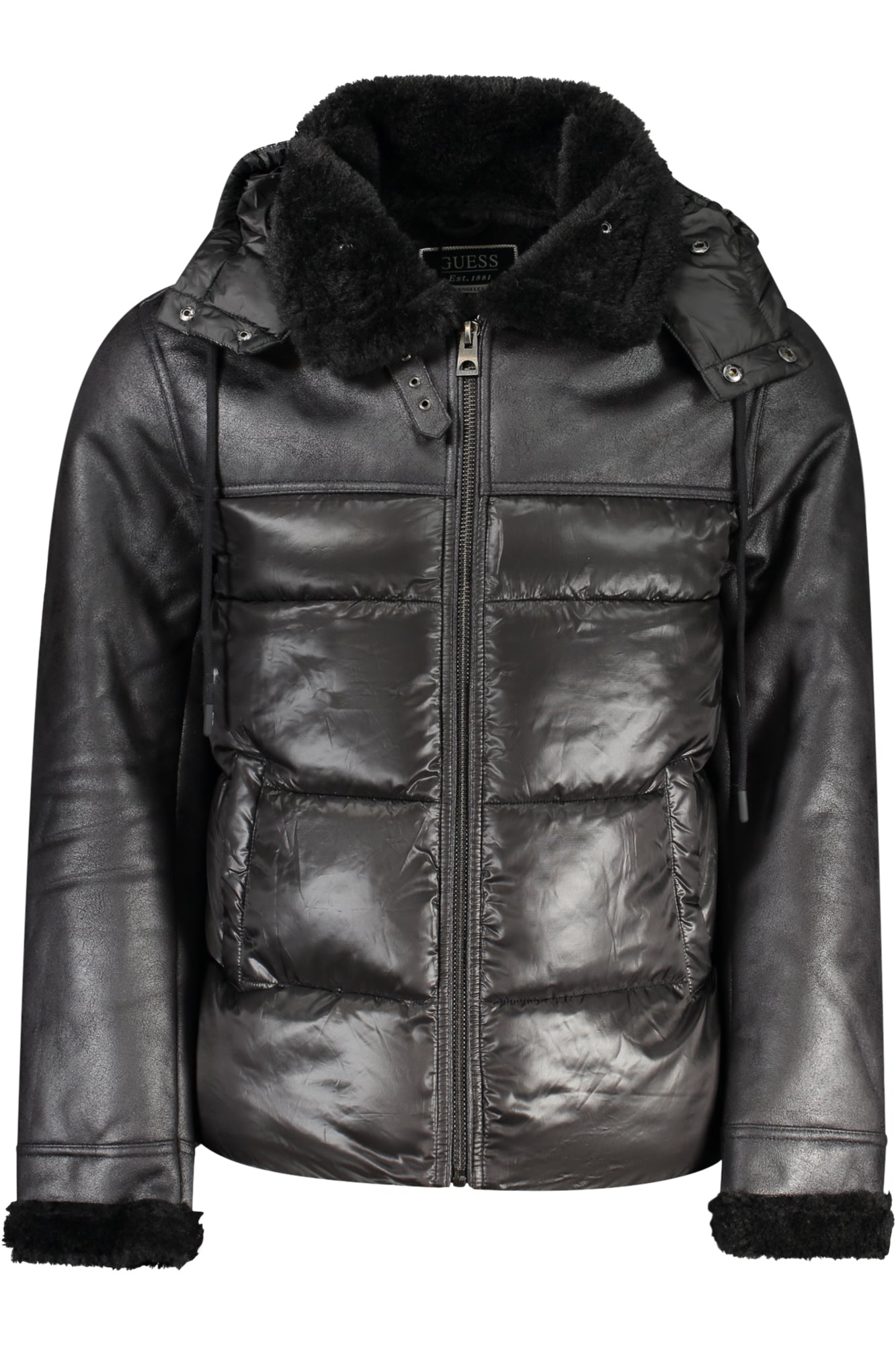 GUESS JEANS MEN'S BLACK JACKET