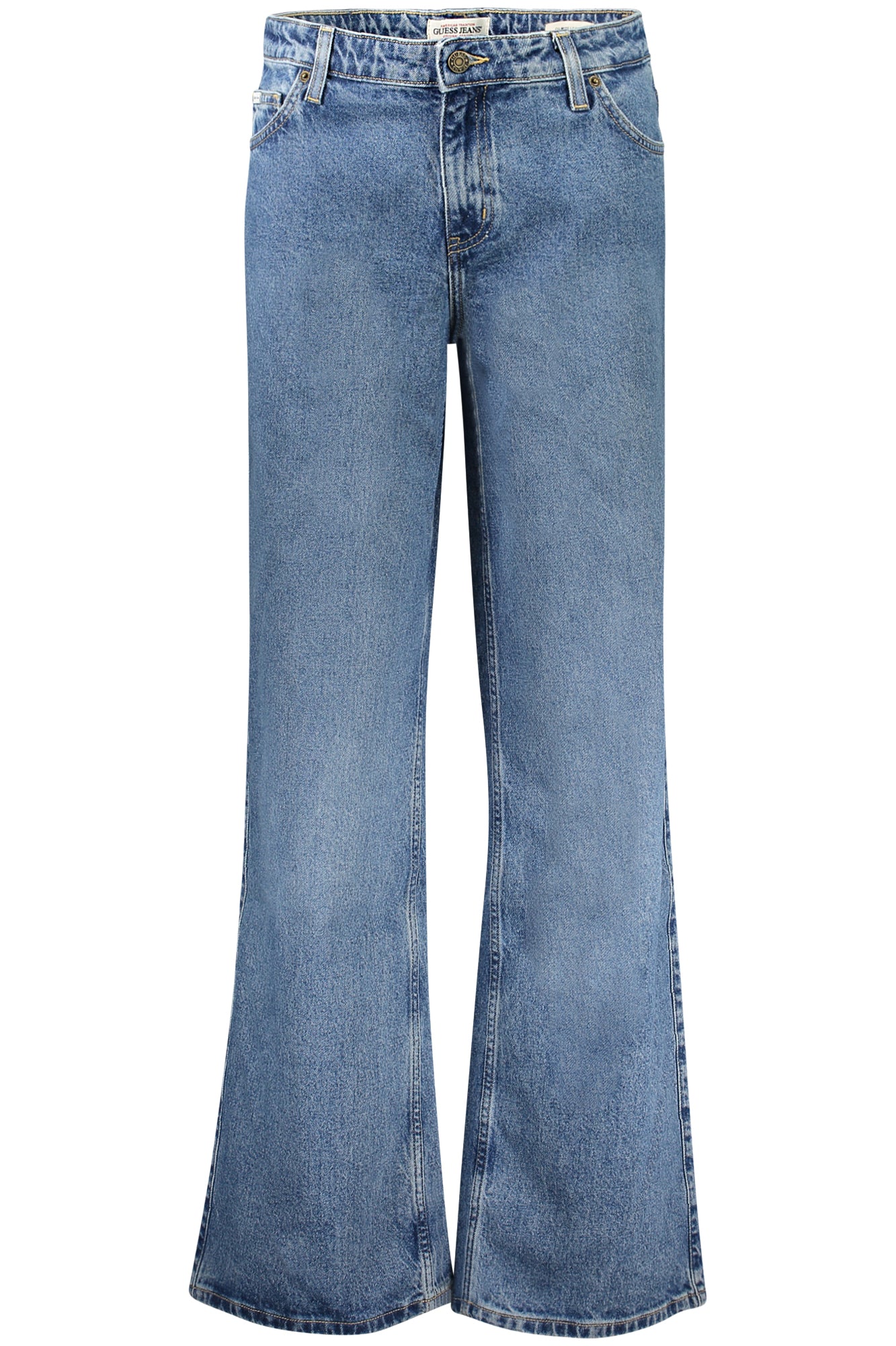GUESS JEANS WOMEN'S DENIM JEANS BLUE