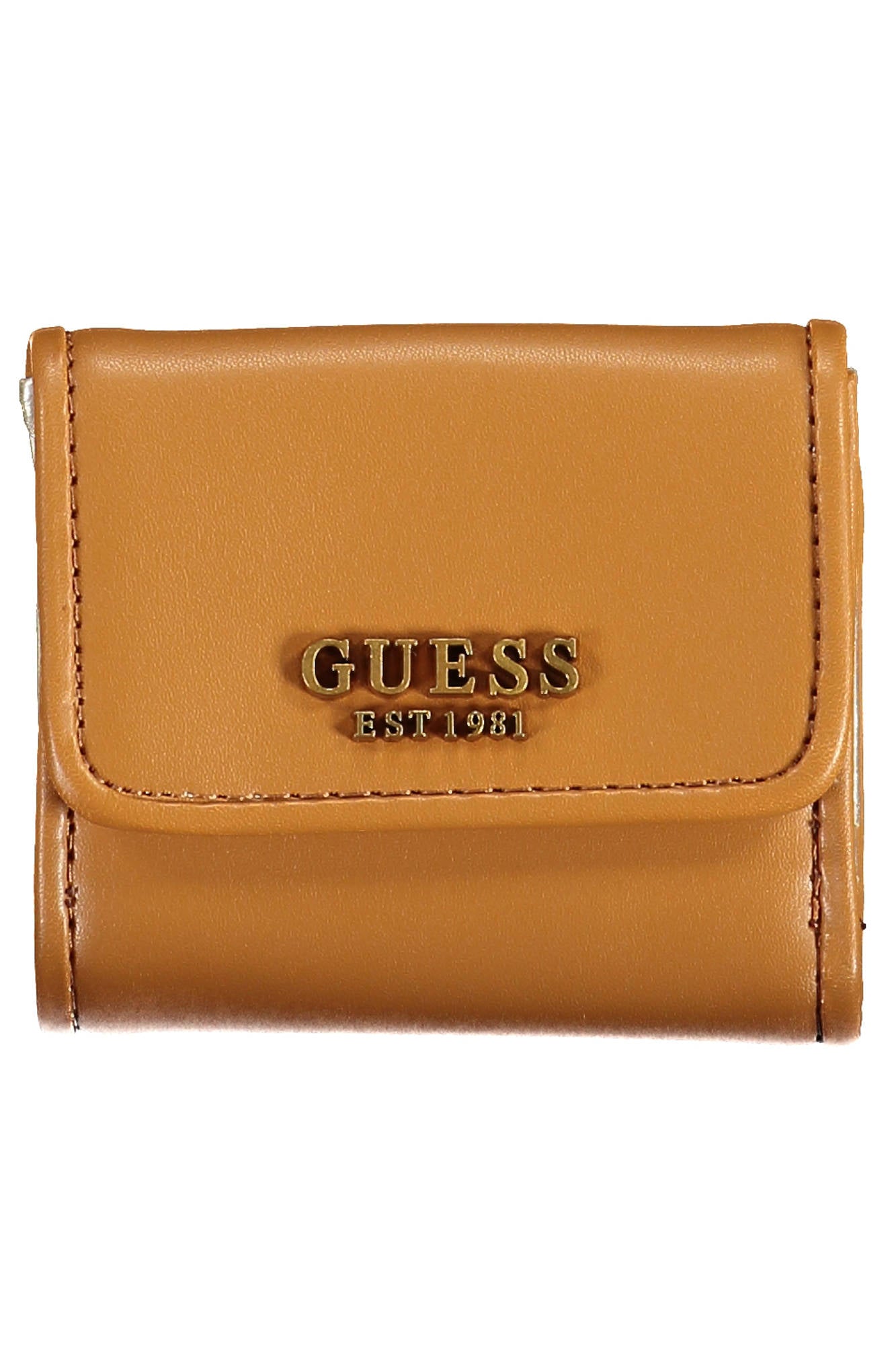 GUESS JEANS WOMEN'S WALLET BROWN