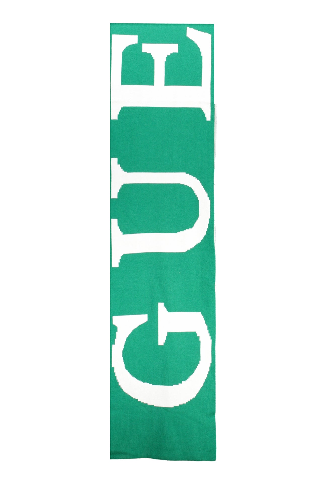 GUESS JEANS GREEN WOMEN'S SCARF