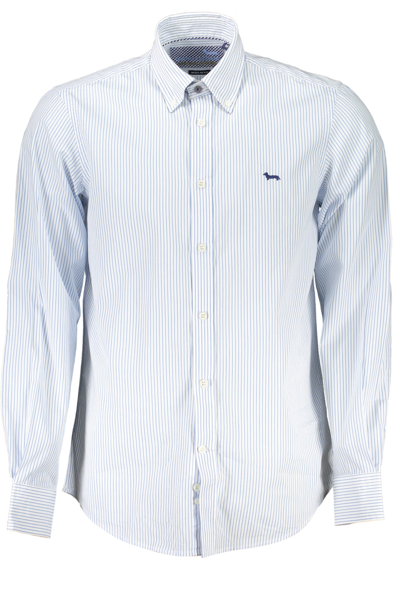 HARMONT & BLAINE MEN'S BLUE LONG SLEEVE SHIRT