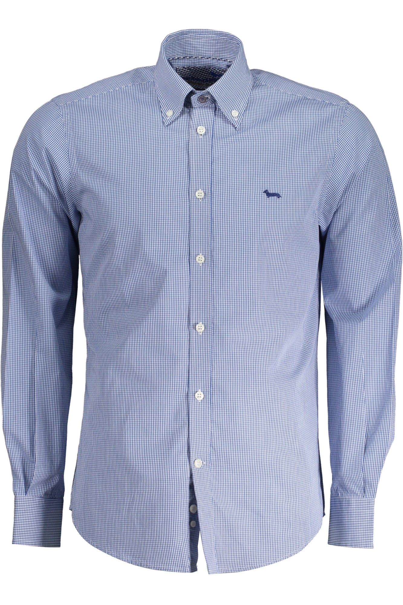 HARMONT & BLAINE BLUE MAN LONG SLEEVED SHIRT