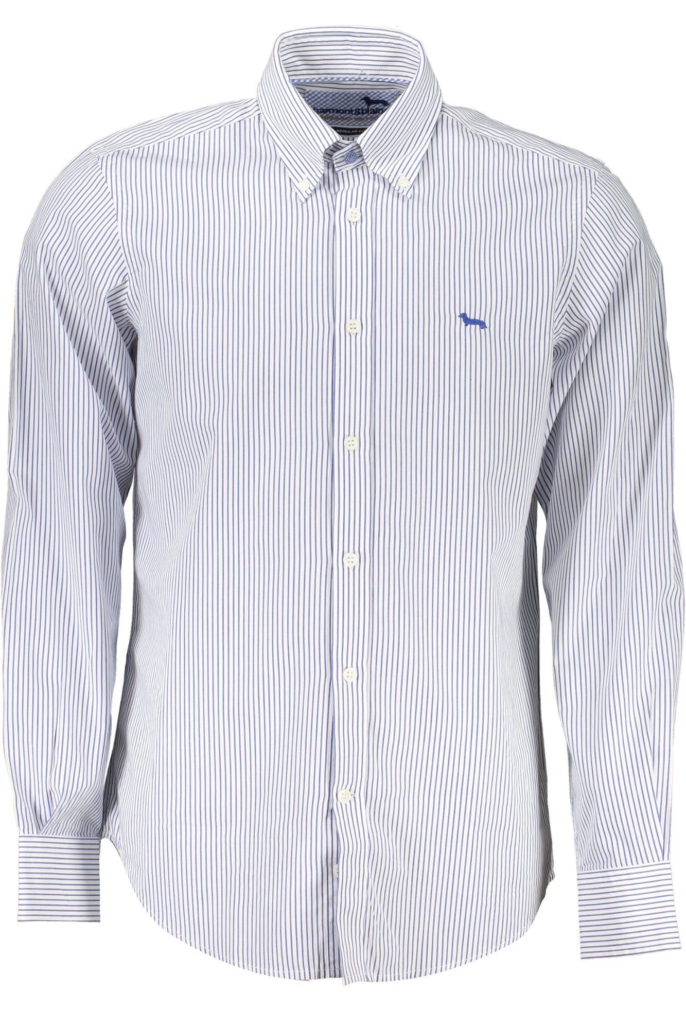 HARMONT & BLAINE MEN'S LONG SLEEVE SHIRT BLUE