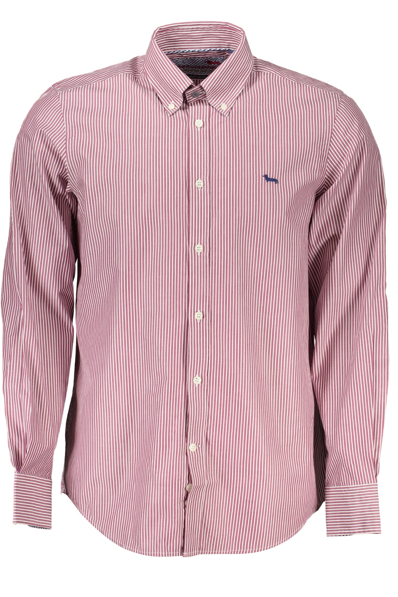 HARMONT & BLAINE MEN'S RED LONG SLEEVE SHIRT