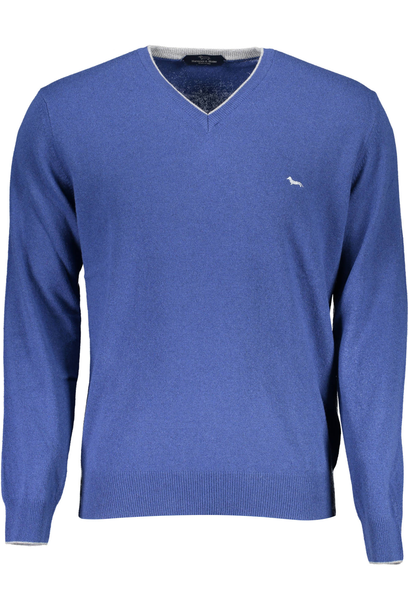 HARMONT & BLAINE MEN'S BLUE SWEATER