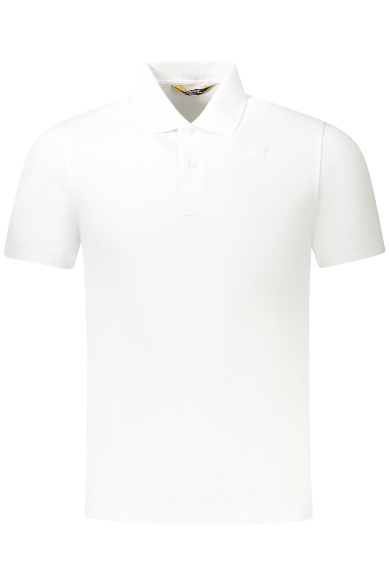 K-WAY POLO SHORT SLEEVES MEN WHITE