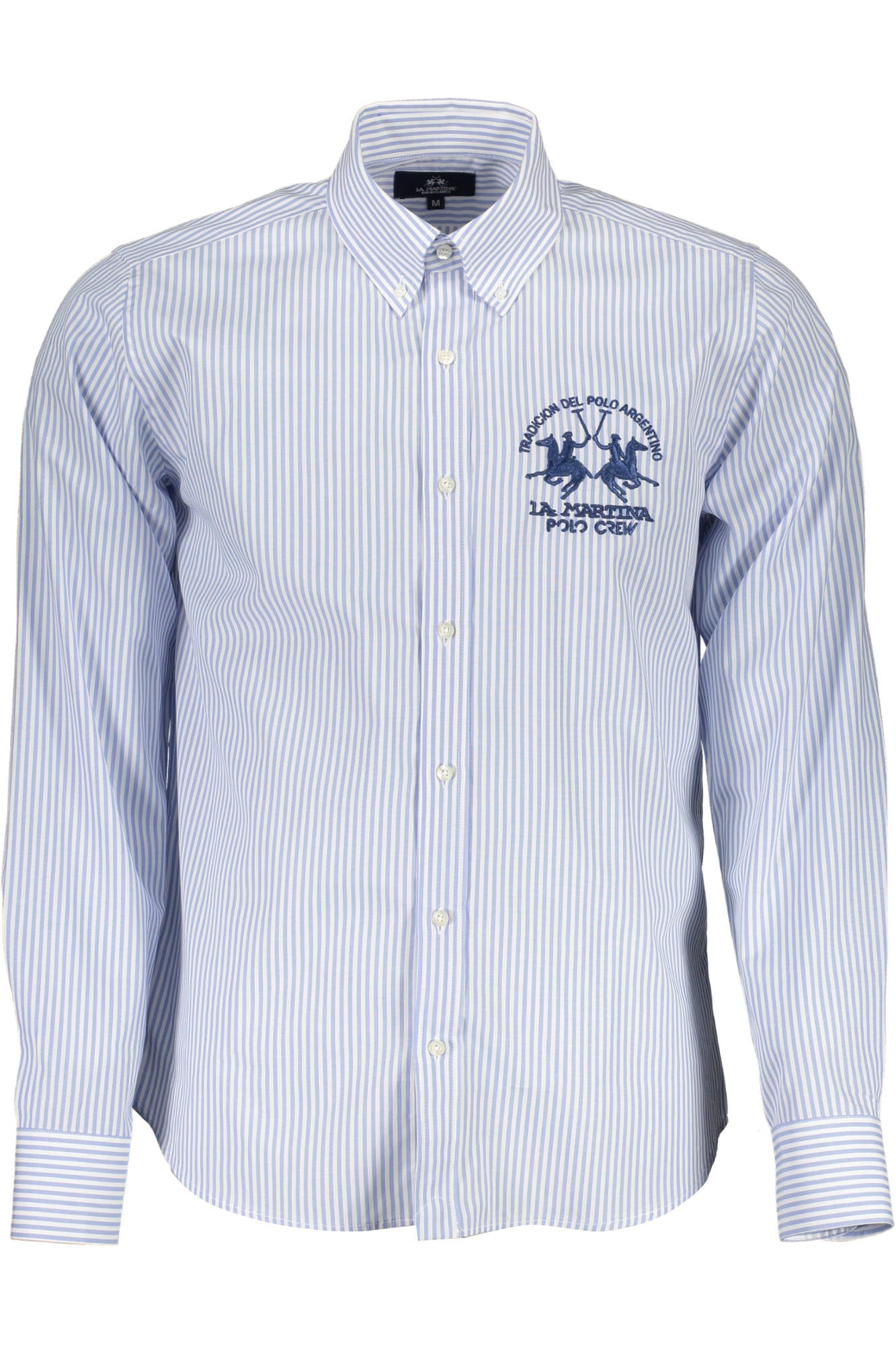 LA MARTINA MEN'S LONG SLEEVE SHIRT BLUE