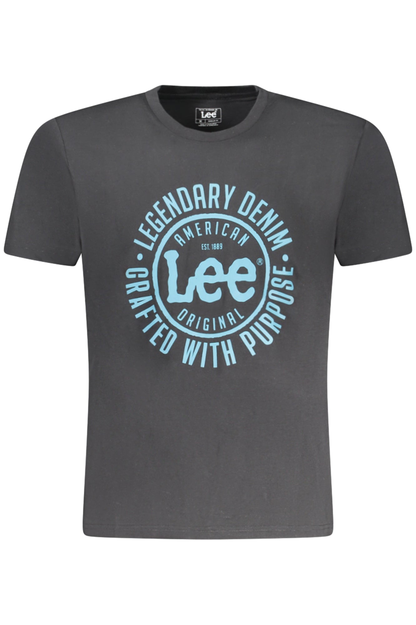 LEE MEN'S SHORT SLEEVE T-SHIRT BLACK