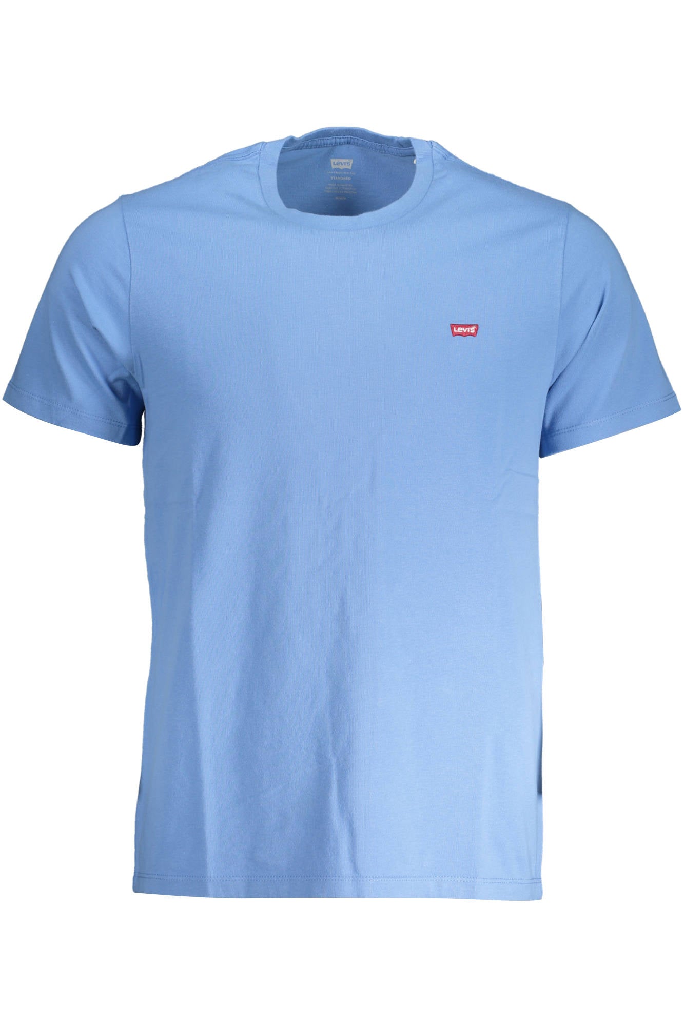 LEVI'S LIGHT BLUE MAN SHORT SLEEVE T-SHIRT