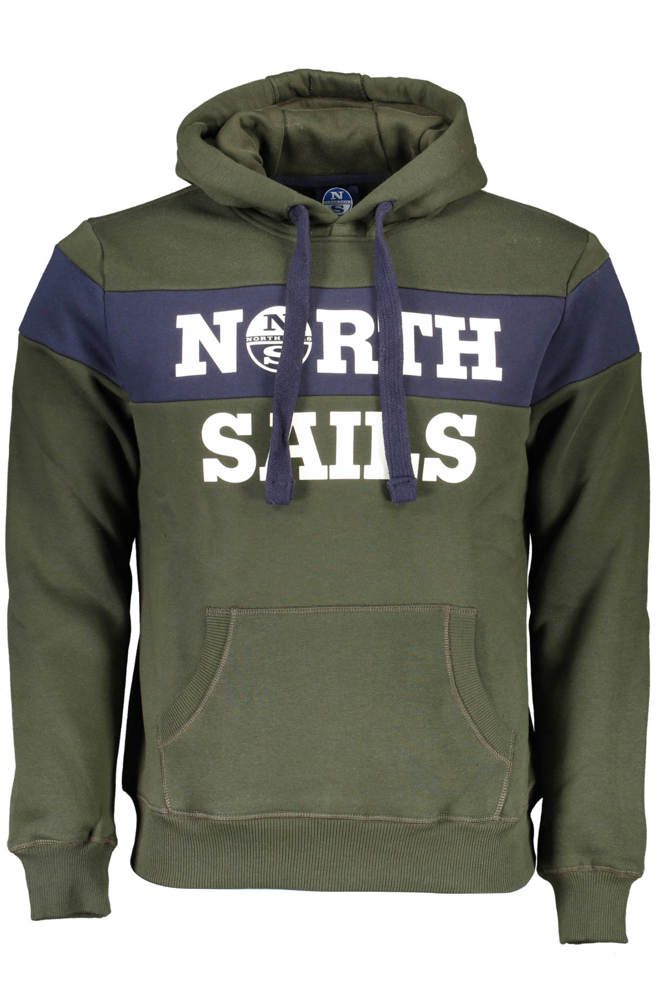 NORTH SAILS MAN GREEN SWEATSHIRT WITHOUT ZIP