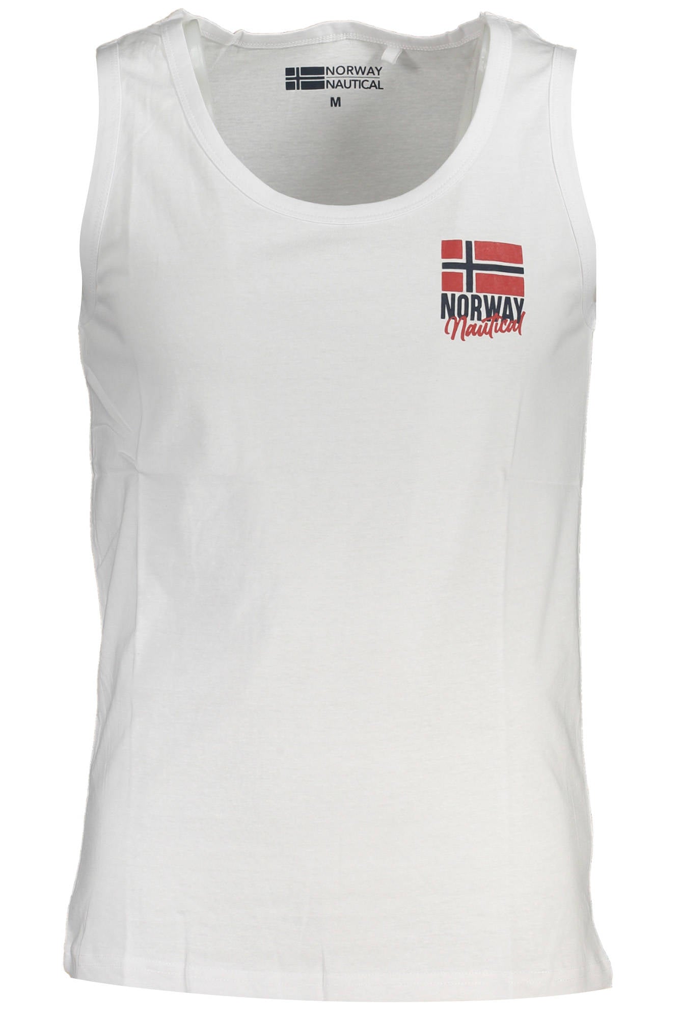 NORWAY 1963 WHITE MEN'S TANK TOP