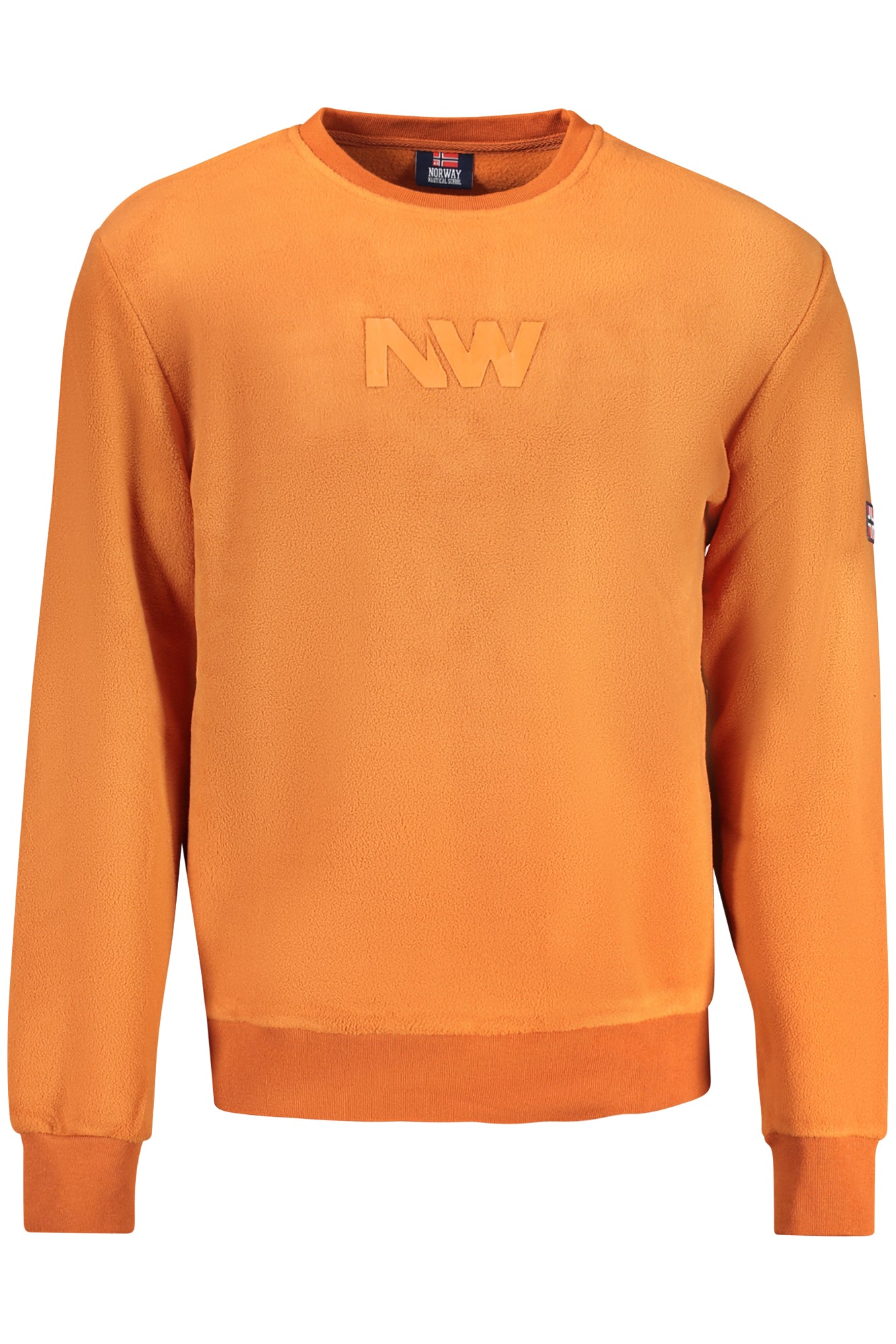 NORWAY 1963 MEN'S BROWN ZIP-UP SWEATSHIRT