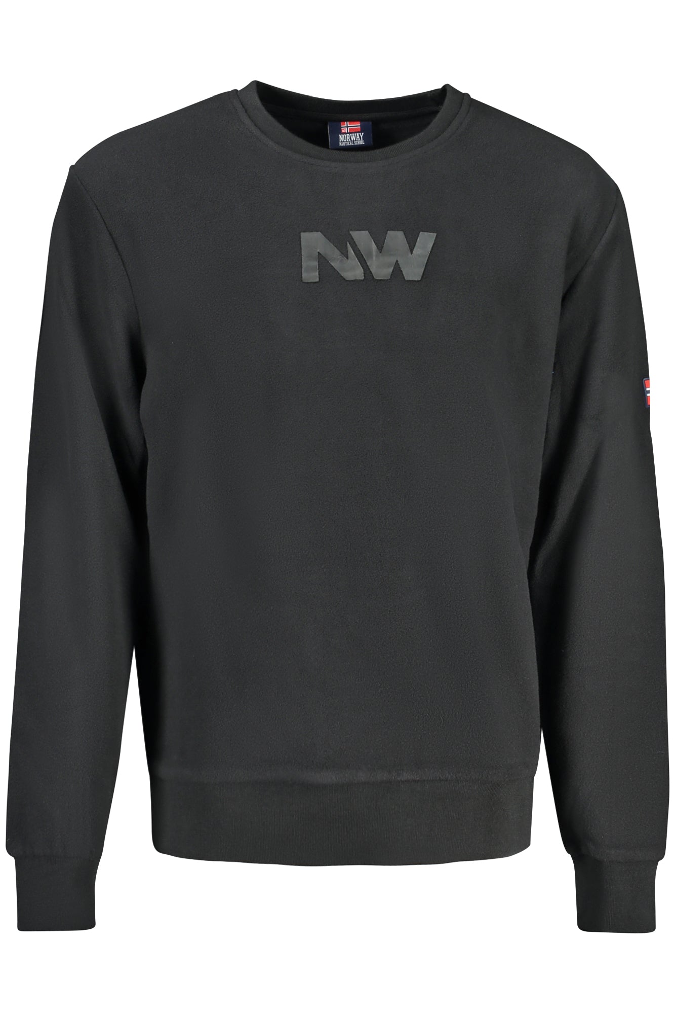 NORWAY 1963 MEN'S BLACK ZIP-UP SWEATSHIRT