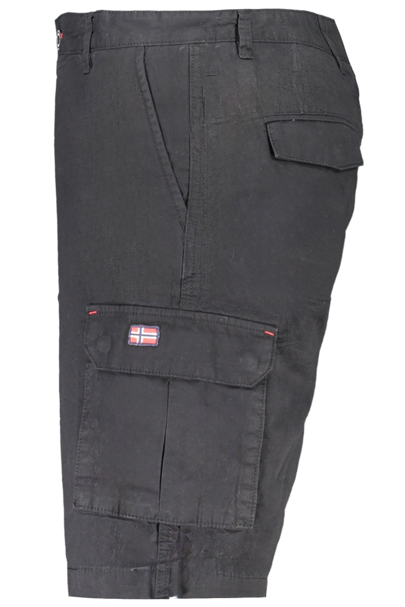 NORWAY 1963 BLACK MEN'S BERMUDA PANTS