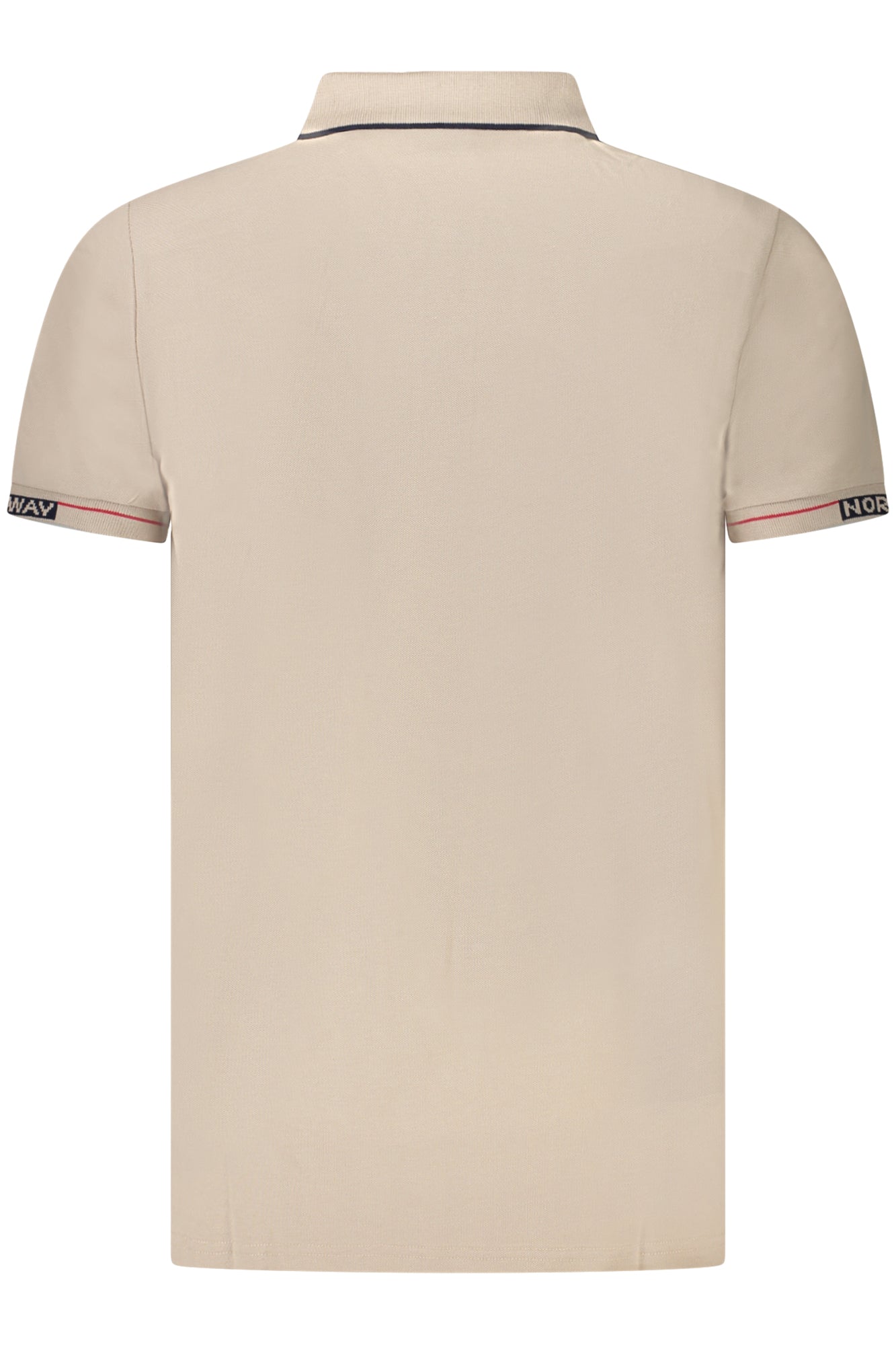 NORWAY 1963 MEN'S SHORT SLEEVE POLO SHIRT BEIGE