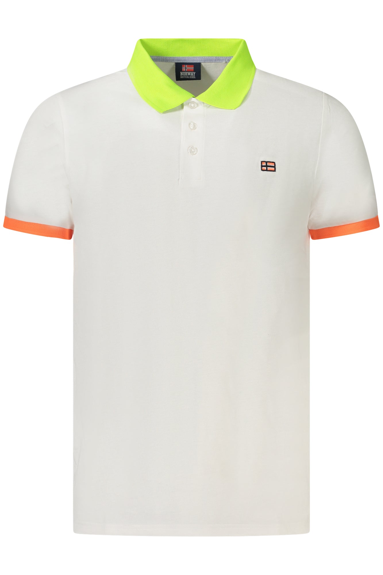 NORWAY 1963 MEN'S SHORT SLEEVE POLO WHITE