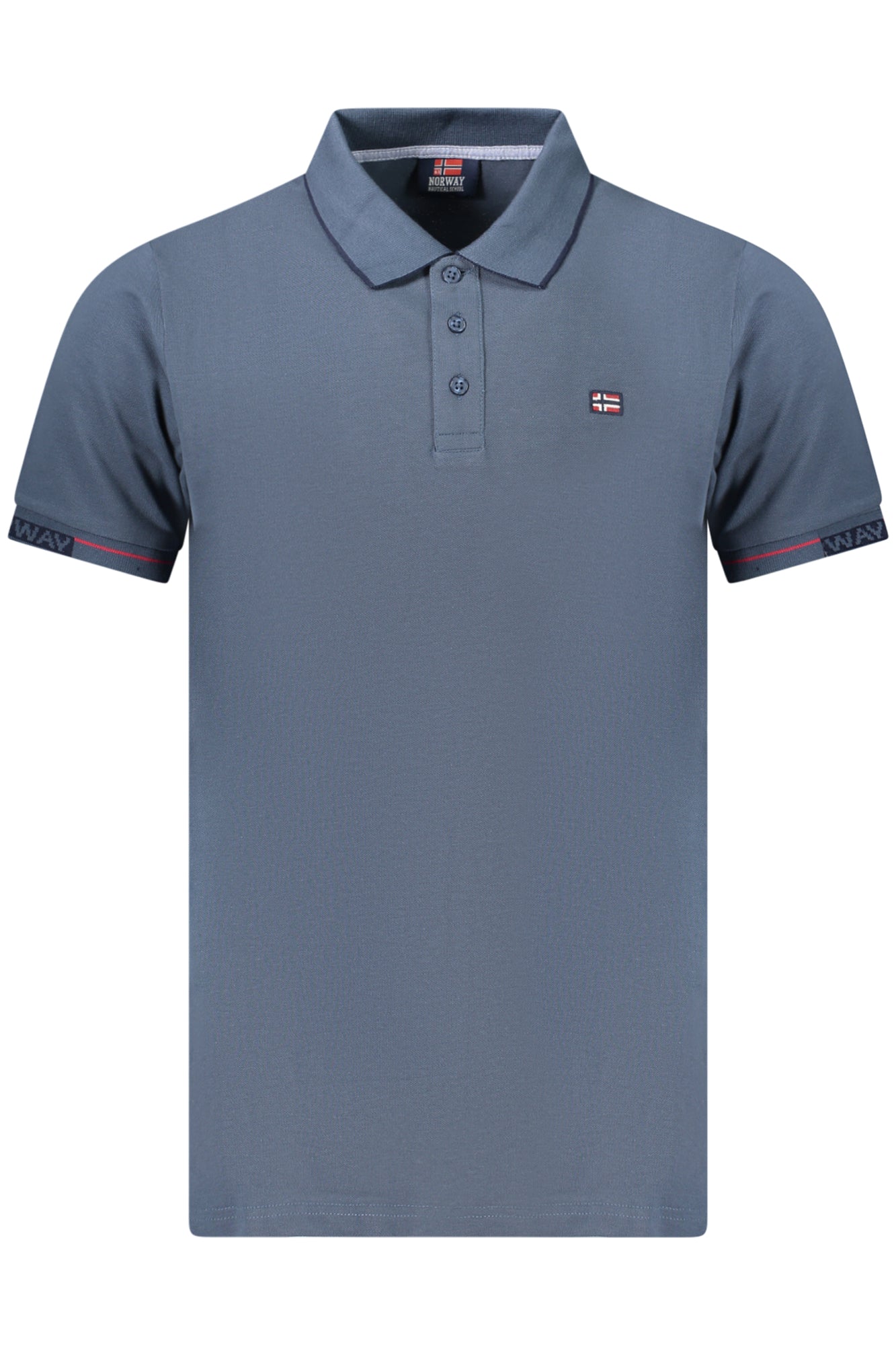 NORWAY 1963 MEN'S SHORT SLEEVE POLO BLUE