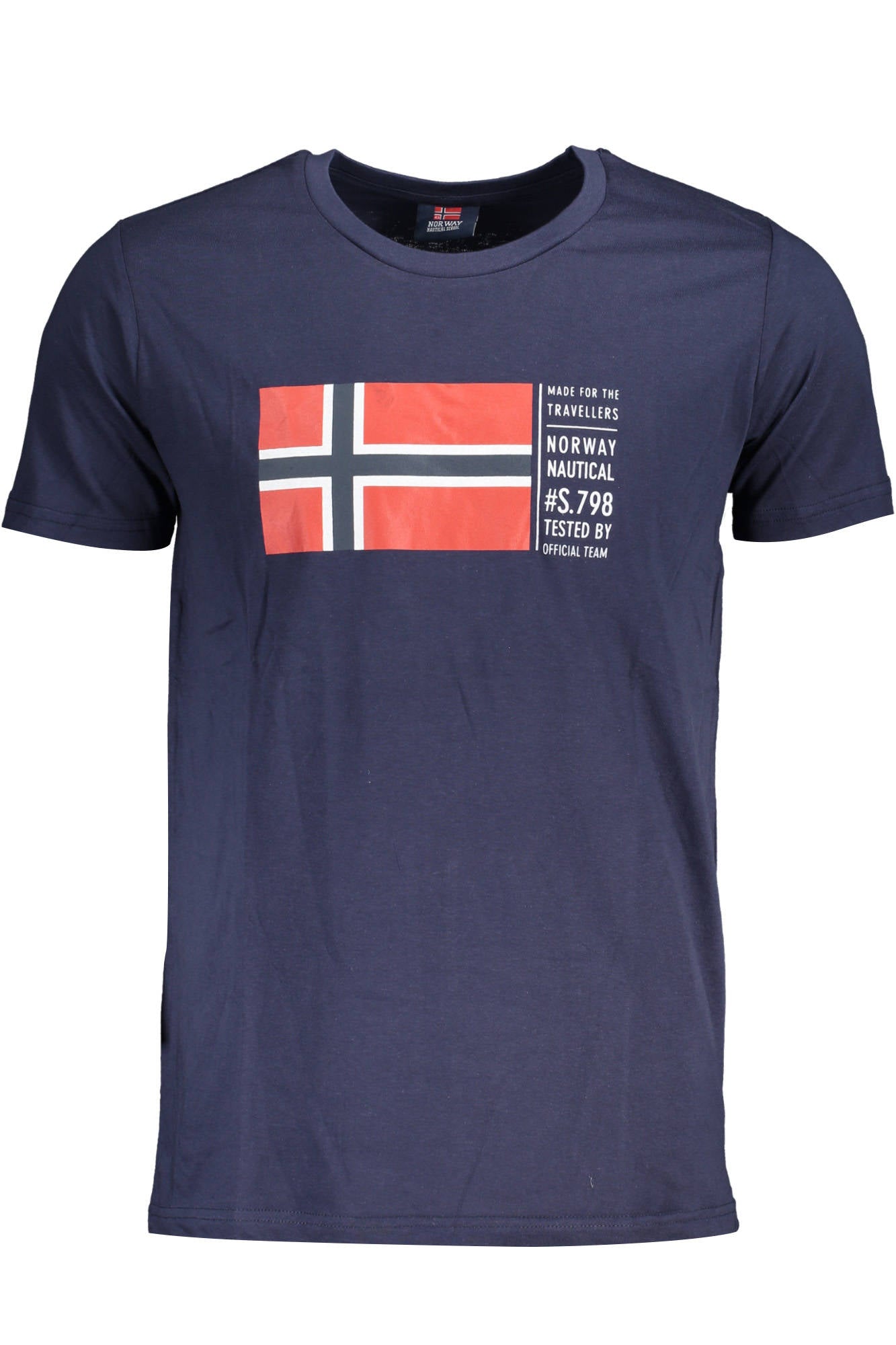 NORWAY 1963 MEN'S BLUE SHORT SLEEVED T-SHIRT