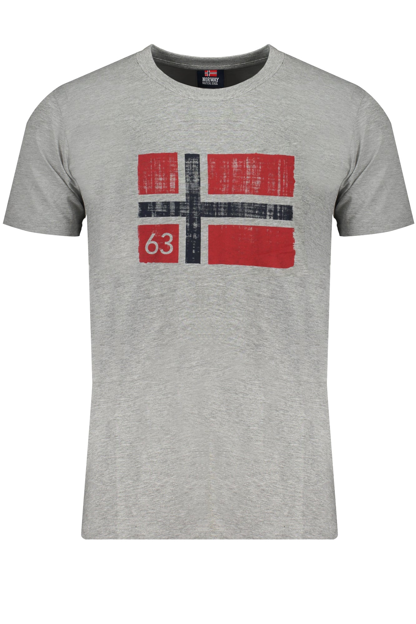 NORWAY 1963 GRAY MEN'S SHORT SLEEVE T-SHIRT